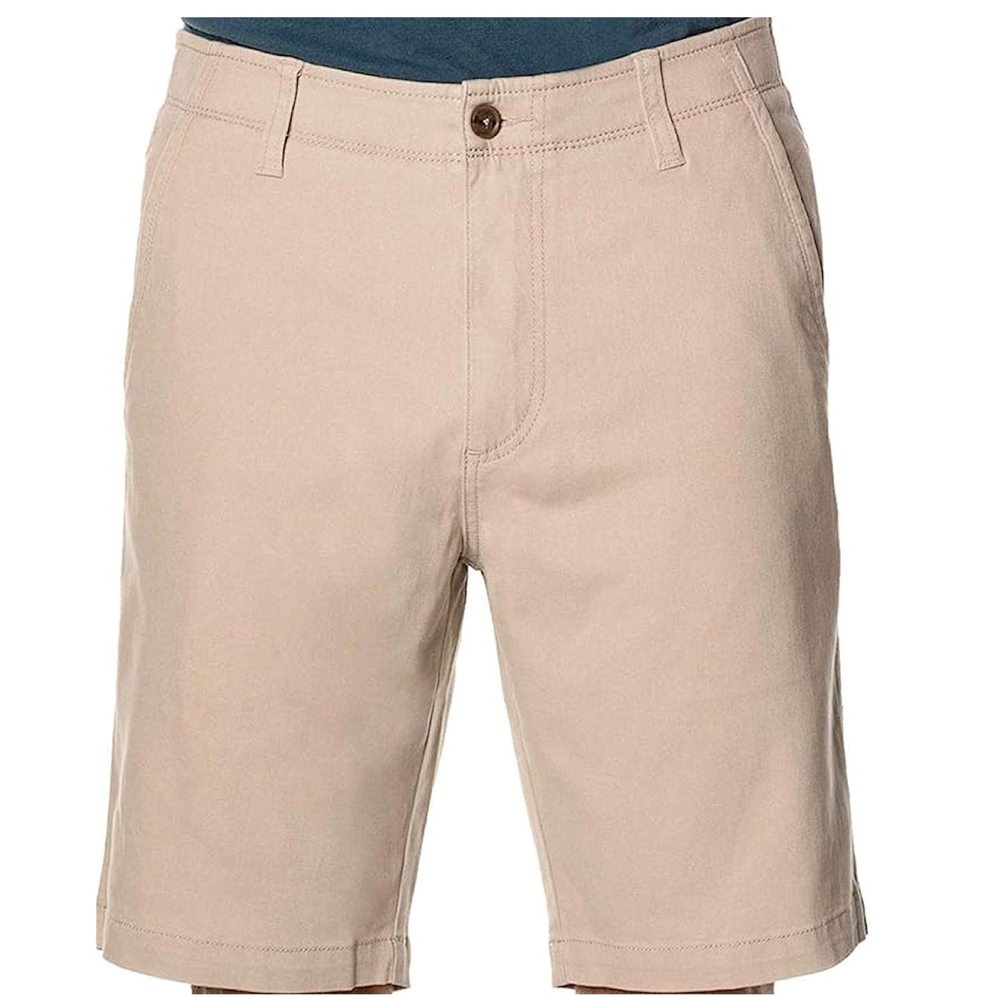 Iron Co Men's Flat Front Shorts Vintage Wheat 32