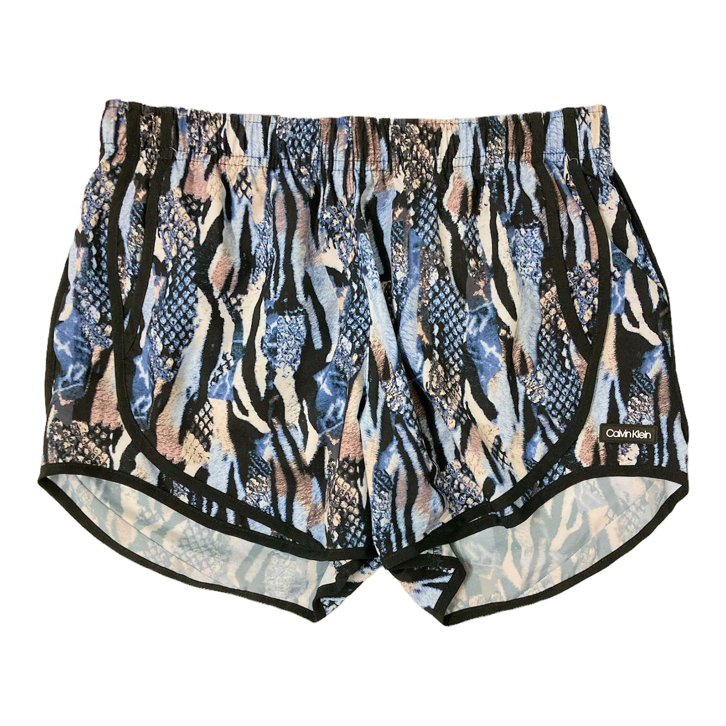 Calvin Klein Womens Comfortable Fashion Print Running Shorts