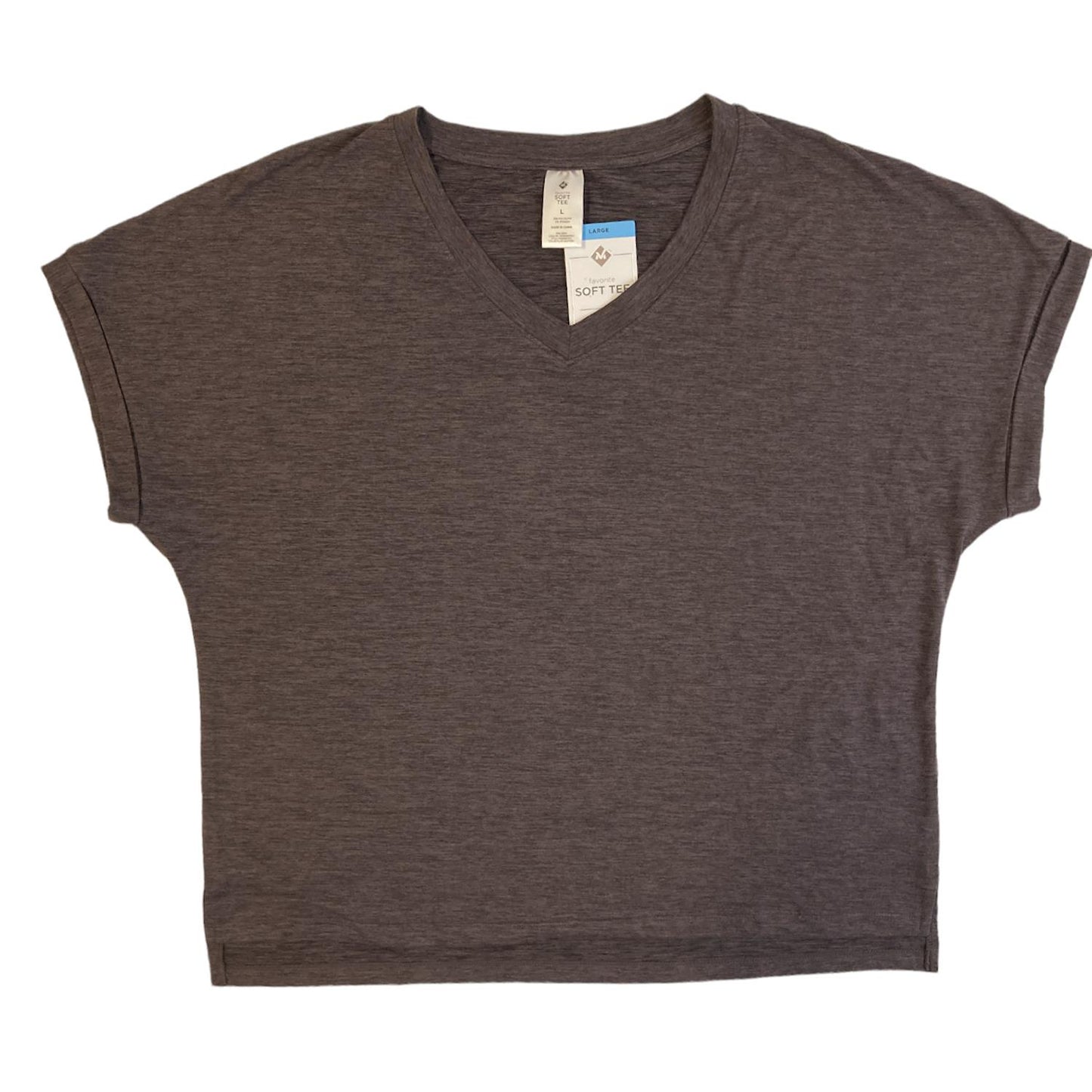 Member's Mark Women's V-Neck Favorite Soft Stretch Tee