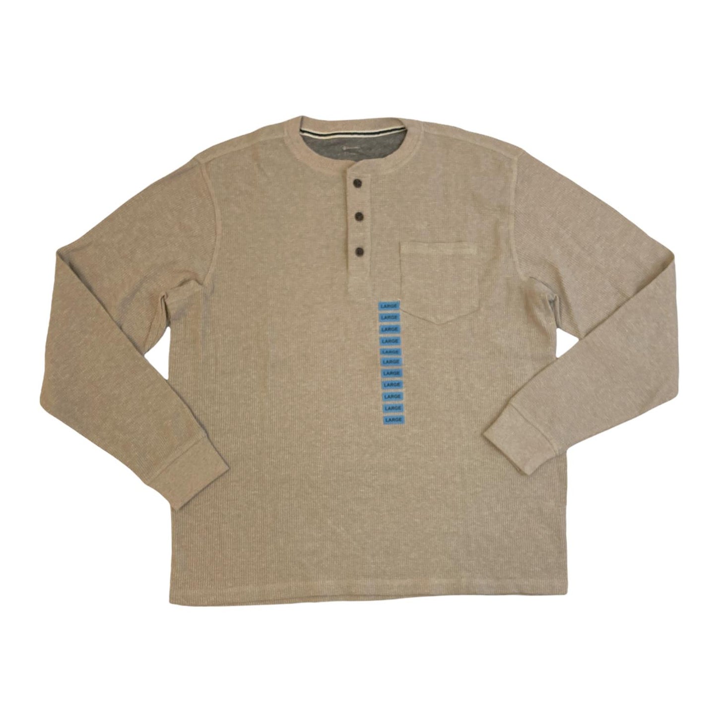 Member's Mark Pocket Waffle Thermal Henley