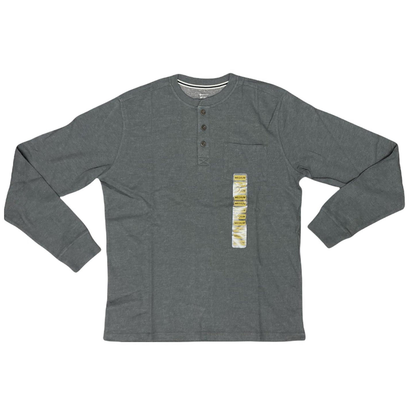 Member's Mark Pocket Waffle Thermal Henley