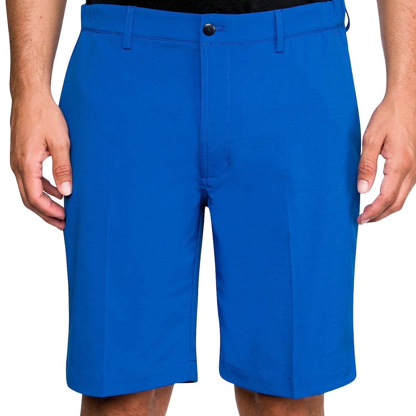 Greg Norman Men's X-Treme Comfort Waist Moisture Wicking Performance Shorts Blue 38