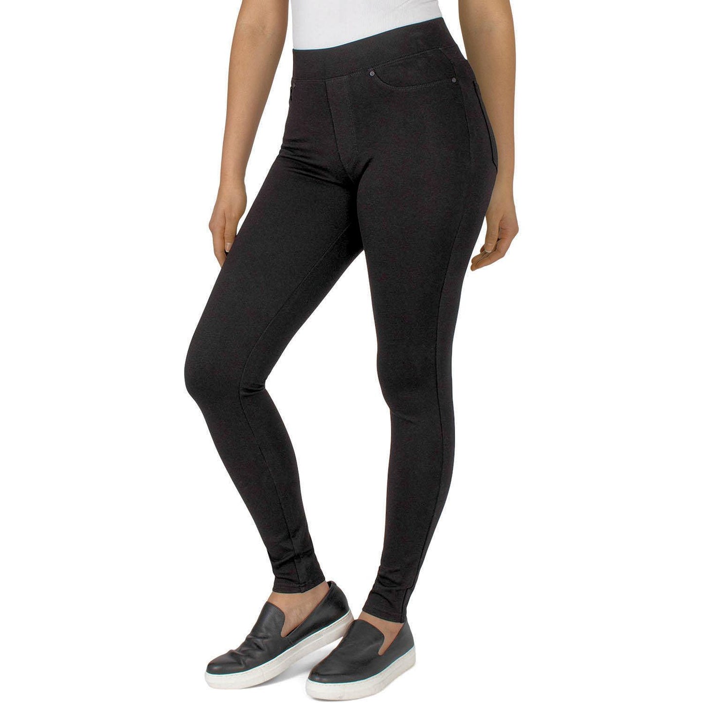 Seven7 Women's Pull On 4-Way Stretch Skinny Fit Ponte Legging Pants Choose Color Size