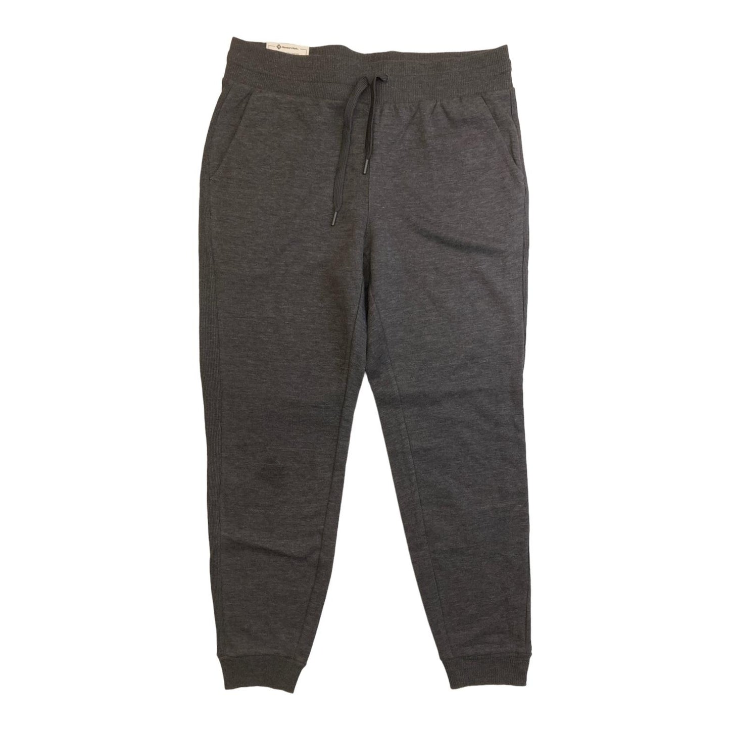 Member's Mark Women's Ribbed Active Jogger Charcoal Gray XL