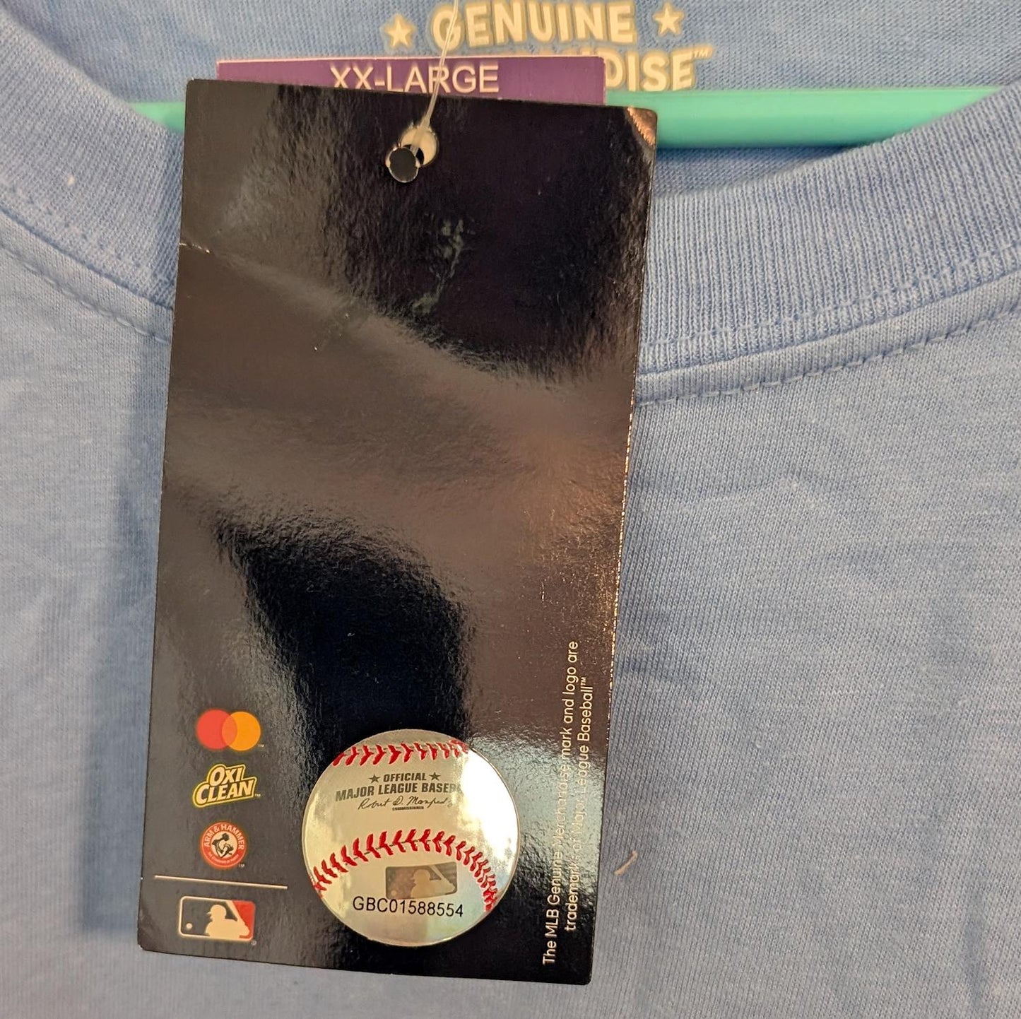 Genuine Merchandise Tampa Bay Rays Blue Logo T-Shirt