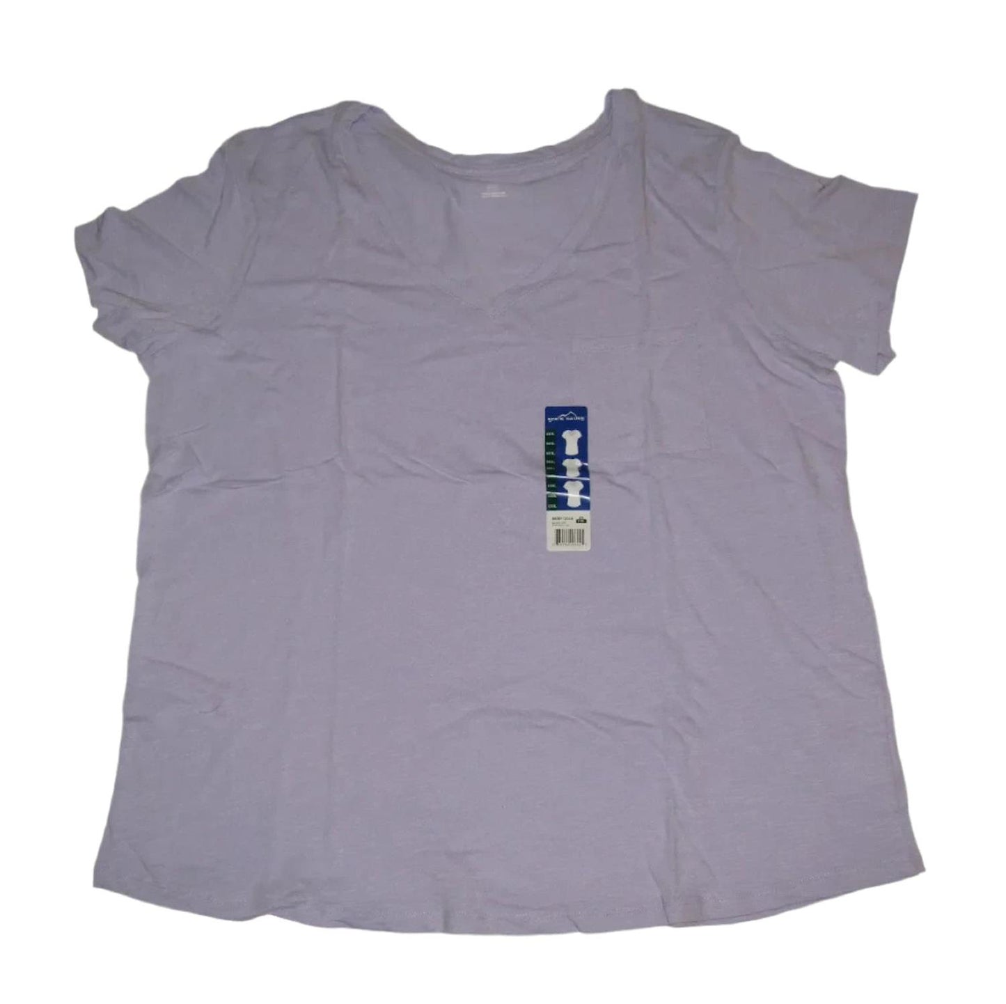 Eddie Bauer V-Neck Short Sleeve Pocket T-Shirt