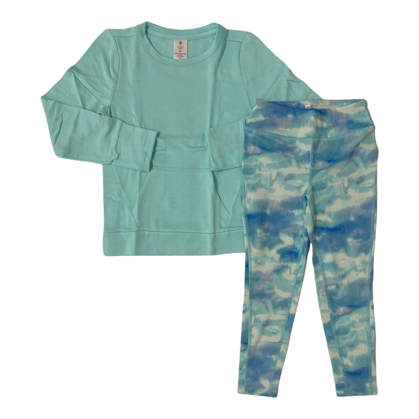 Member's Mark Girls Relaxed Fit 2 Piece Top and Legging Active Set