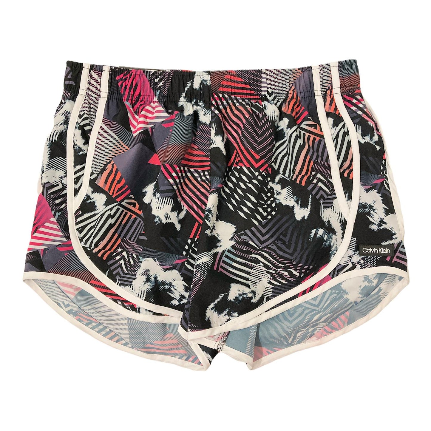 Calvin Klein Womens Comfortable Fashion Print Running Shorts
