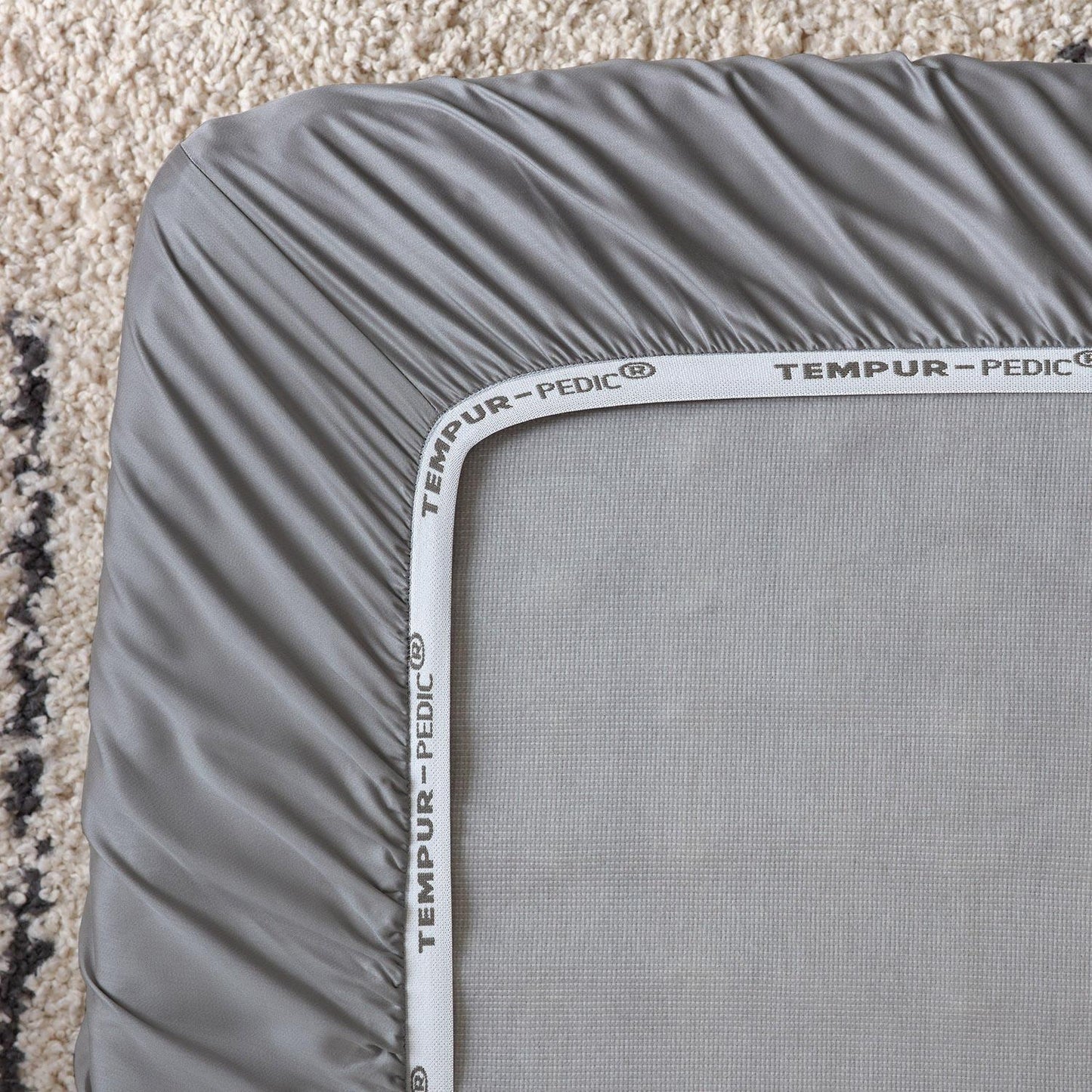 TempurPedic Relax Cool Softness Sheet Set Queen Silver