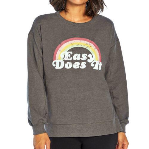 Wildfox Women's Crew Neck Lightweight Comfy Statement Sweatshirt