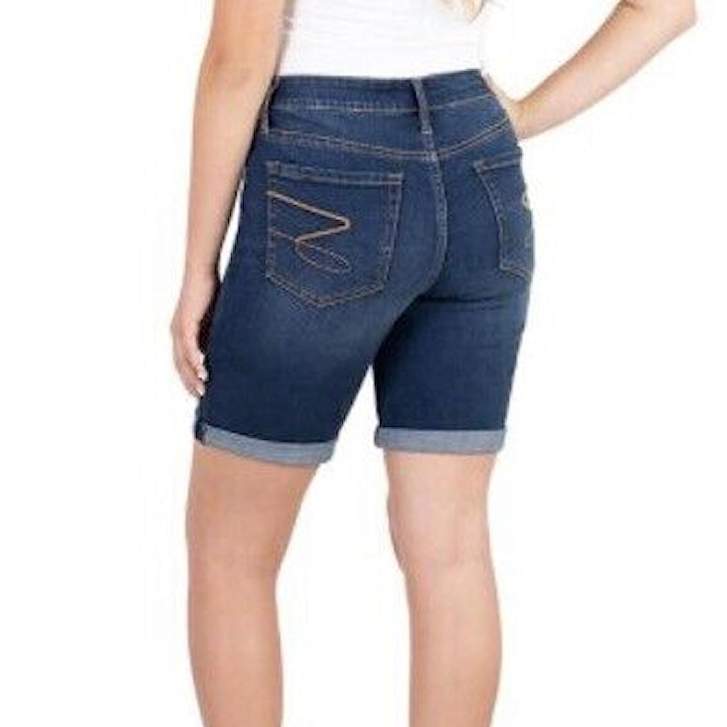 Seven7 Women's Plus Size Soft Stretch Sunset Bermuda Shorts 24W