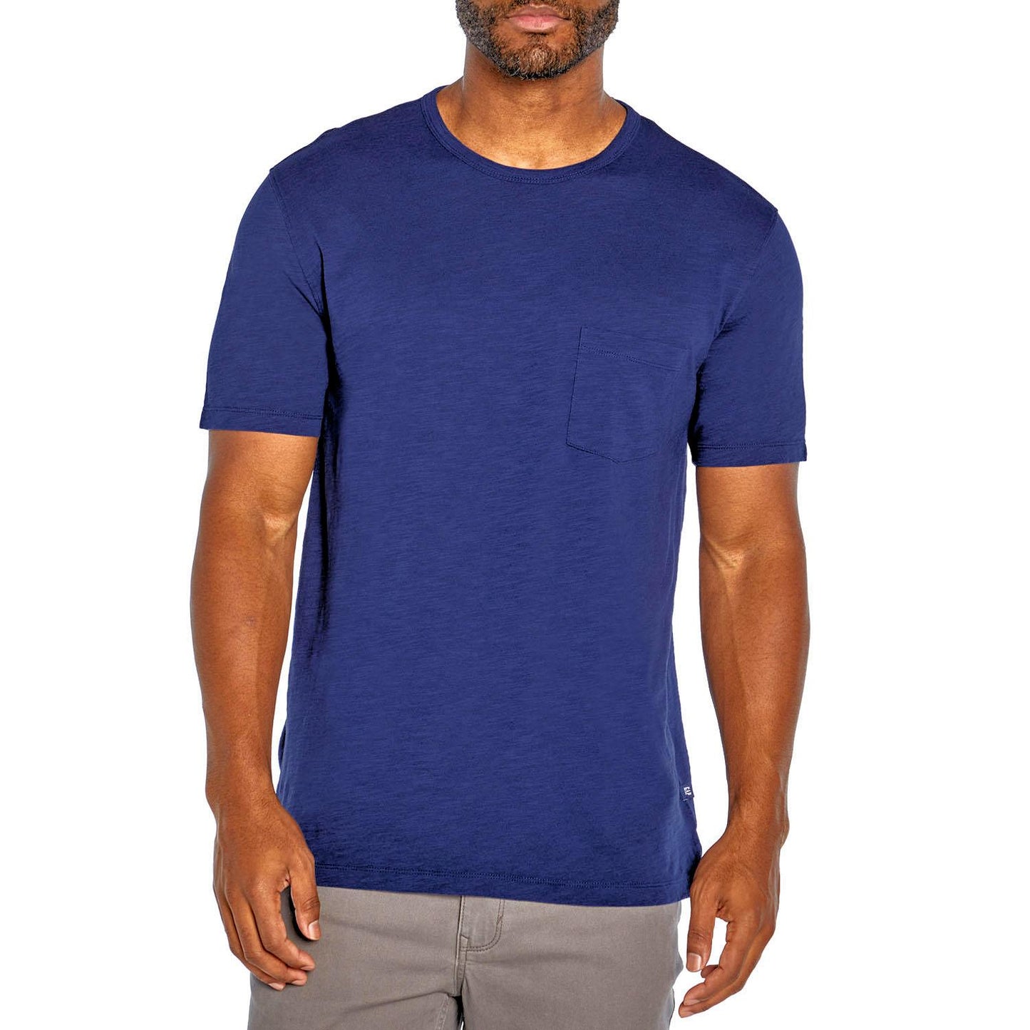 GAP Men's Crew Neck Short Sleeve Pocketed Slub T-Shirt
