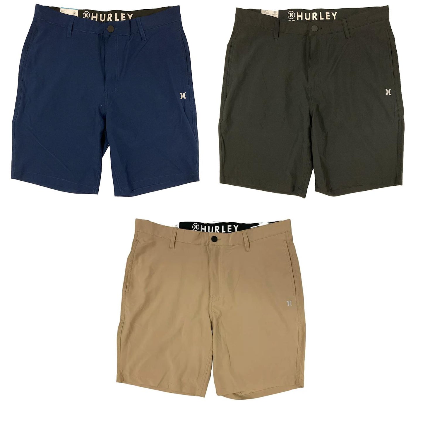 Hurley Men's Quick Dry Classic Fit Hybrid Walk Shorts