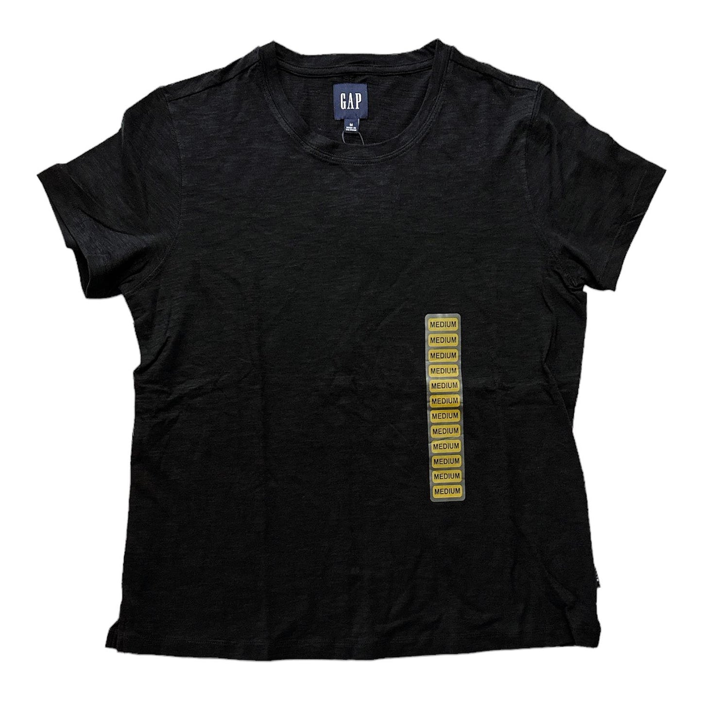 GAP Women's Relaxed Fit Short Sleeve Cotton Slub Basic Tee