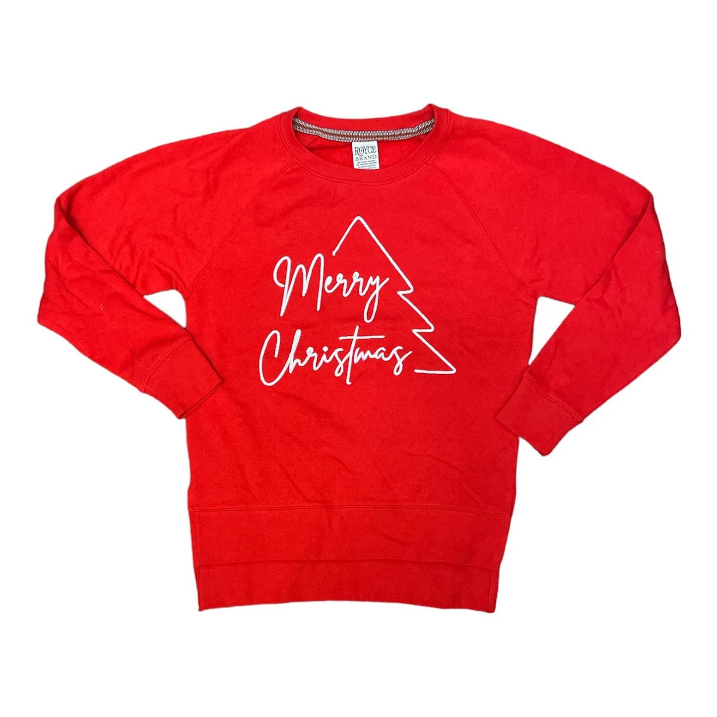 Royce Brand Women's Super Soft Holiday Themed Long Sleeve Sweatshirt Merry Christmas XXL
