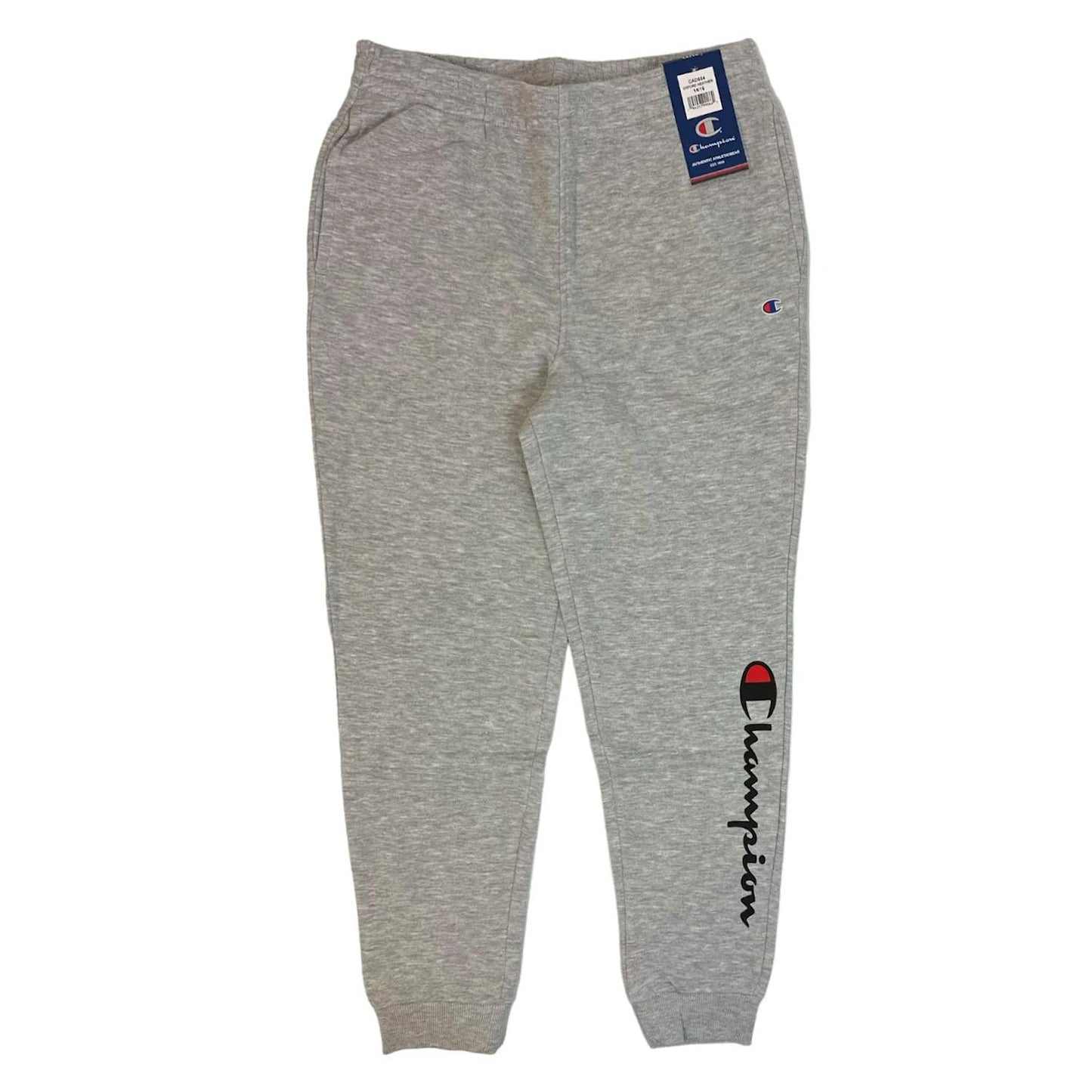 Champion Boy's Powerblend Fleece Jogger Pants Sweatpants Gray 7/8
