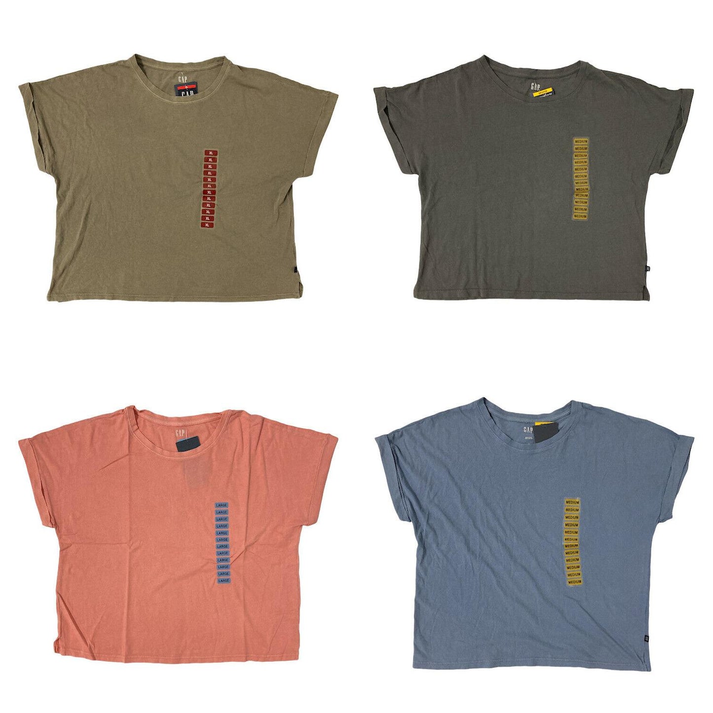 GAP Women's Short Sleeve Relaxed Fit Washed Fashion Tee