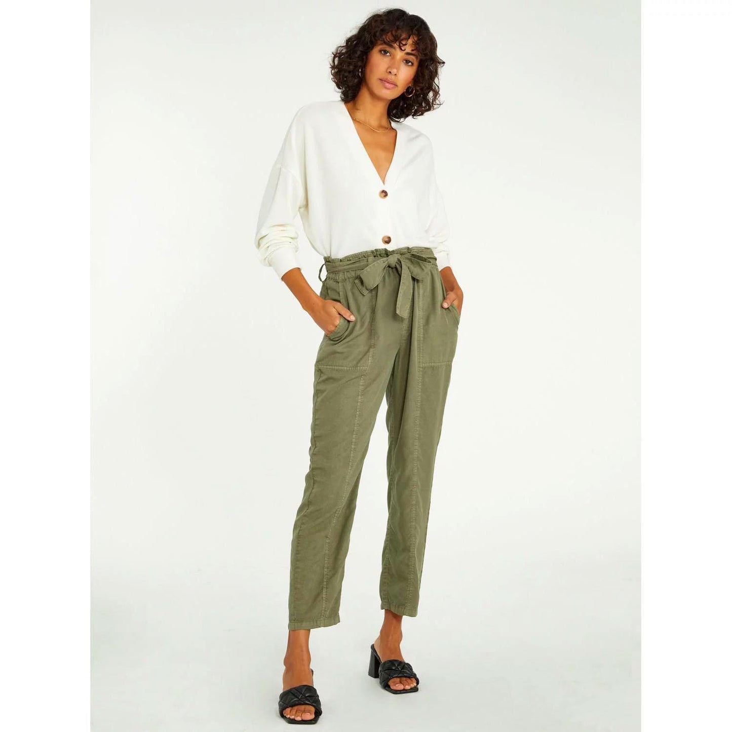 Social Standard By Sanctuary Women's High Waist Melody Paperbag Pants