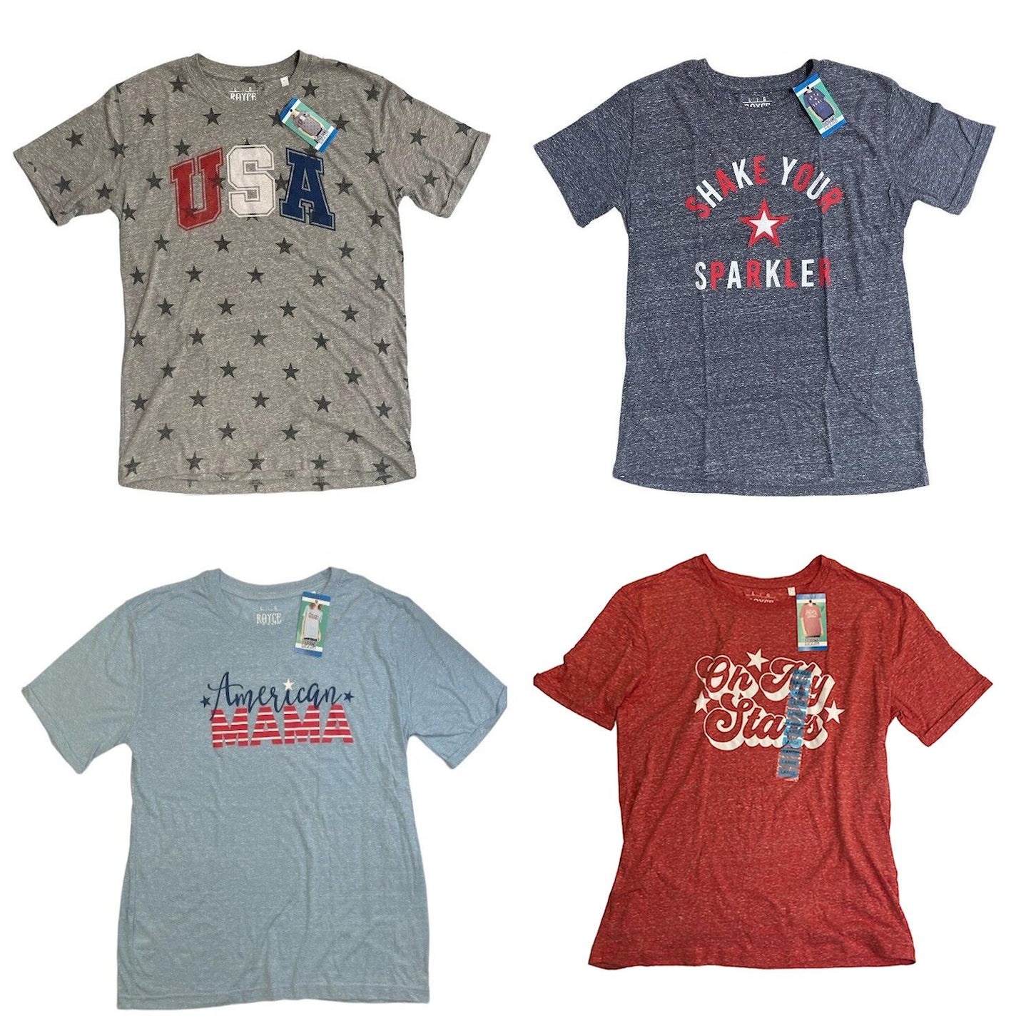 Royce Brand Women's Patriotic Americana T-Shirt
