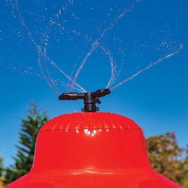 Big Hydrant Sprinkler Over 6ft Tall, Red