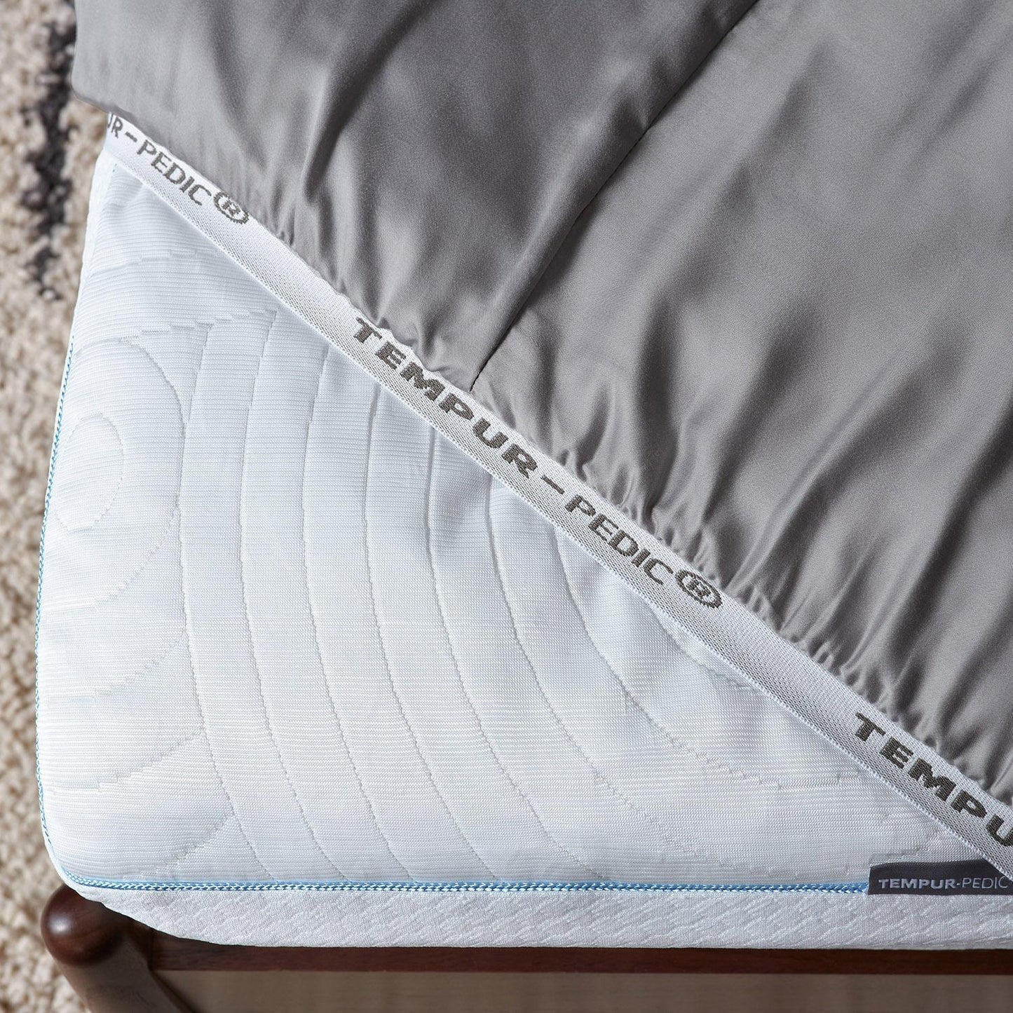 TempurPedic Relax Cool Softness Sheet Set Queen Silver
