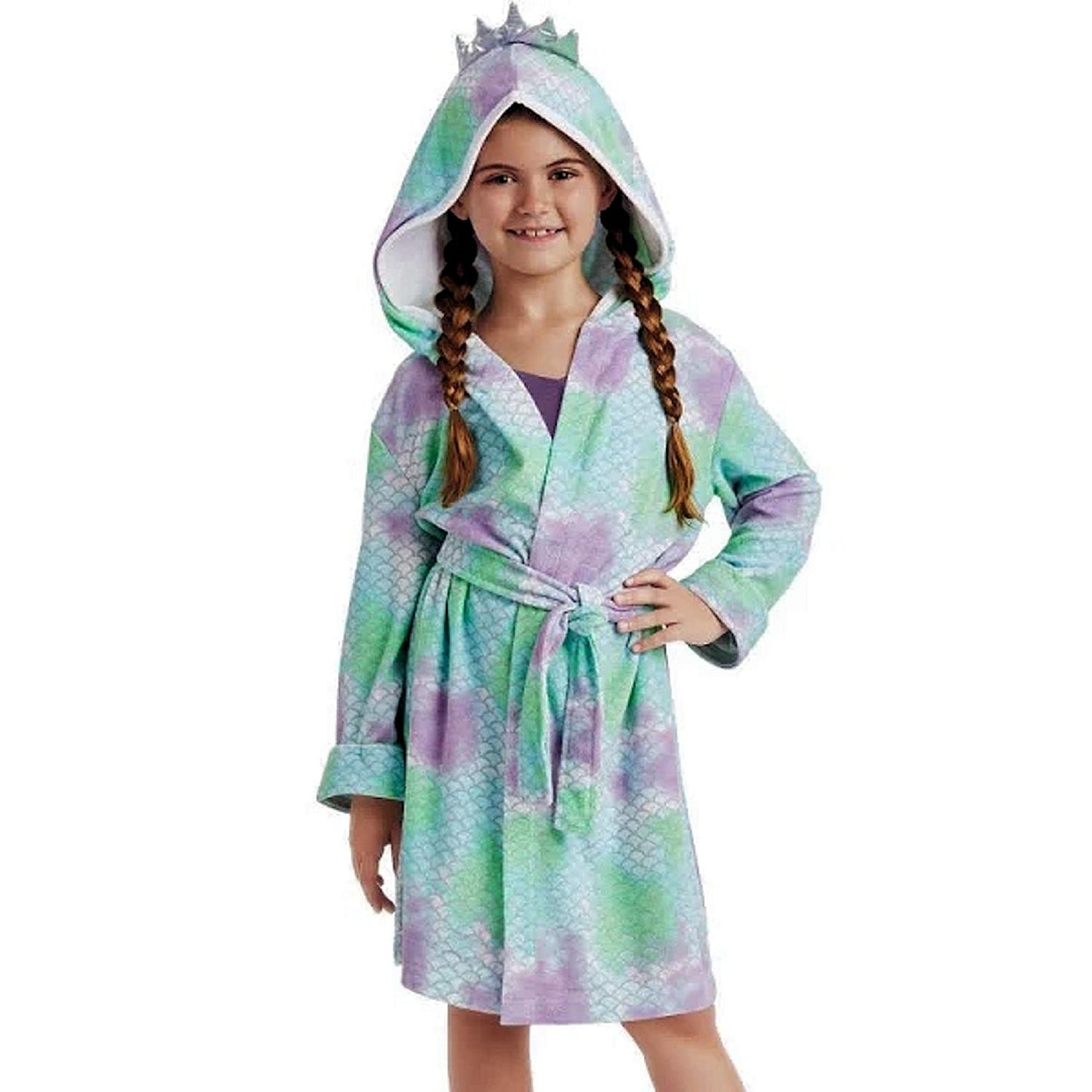 Member's Mark Kids Swim Robe, Hooded Towel with Belt Novelty Themes