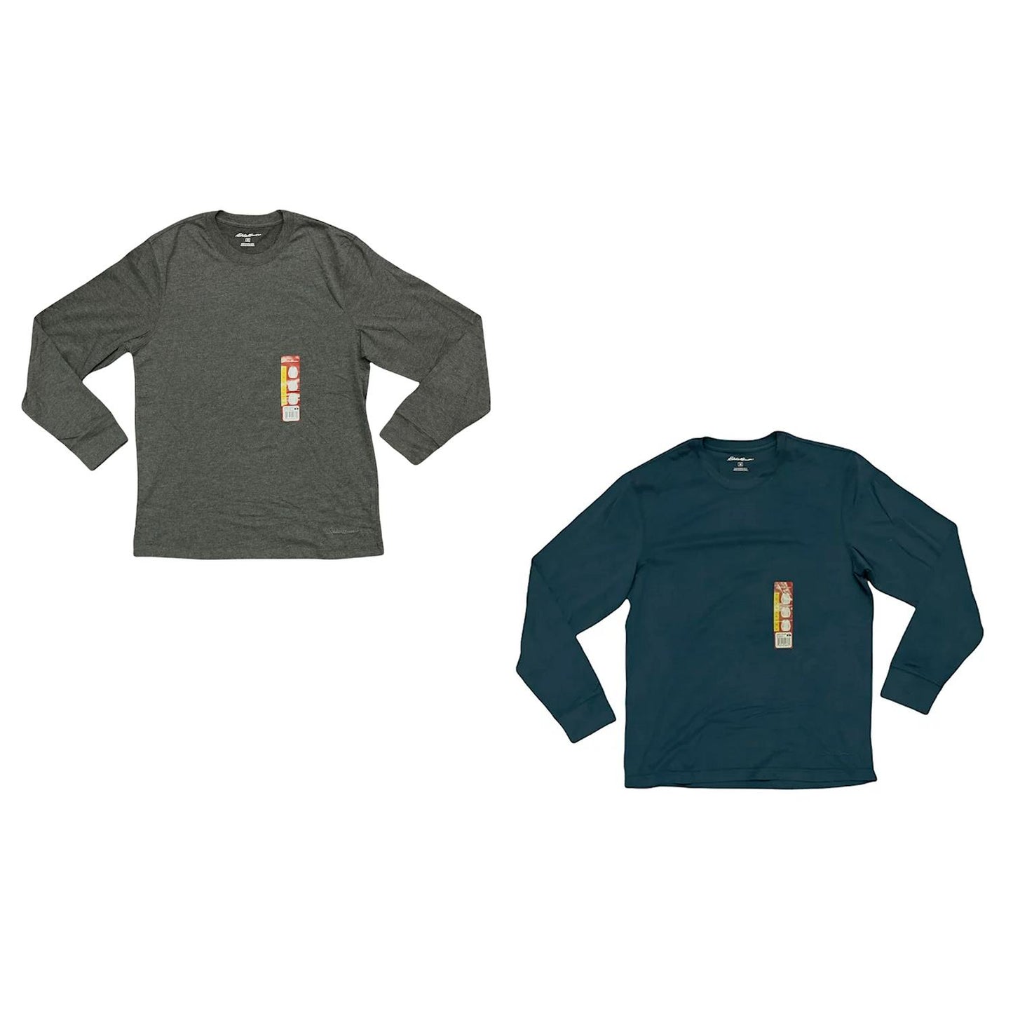 Eddie Bauer Men's Long Sleeve Crew Neck Tee Shirt XXL