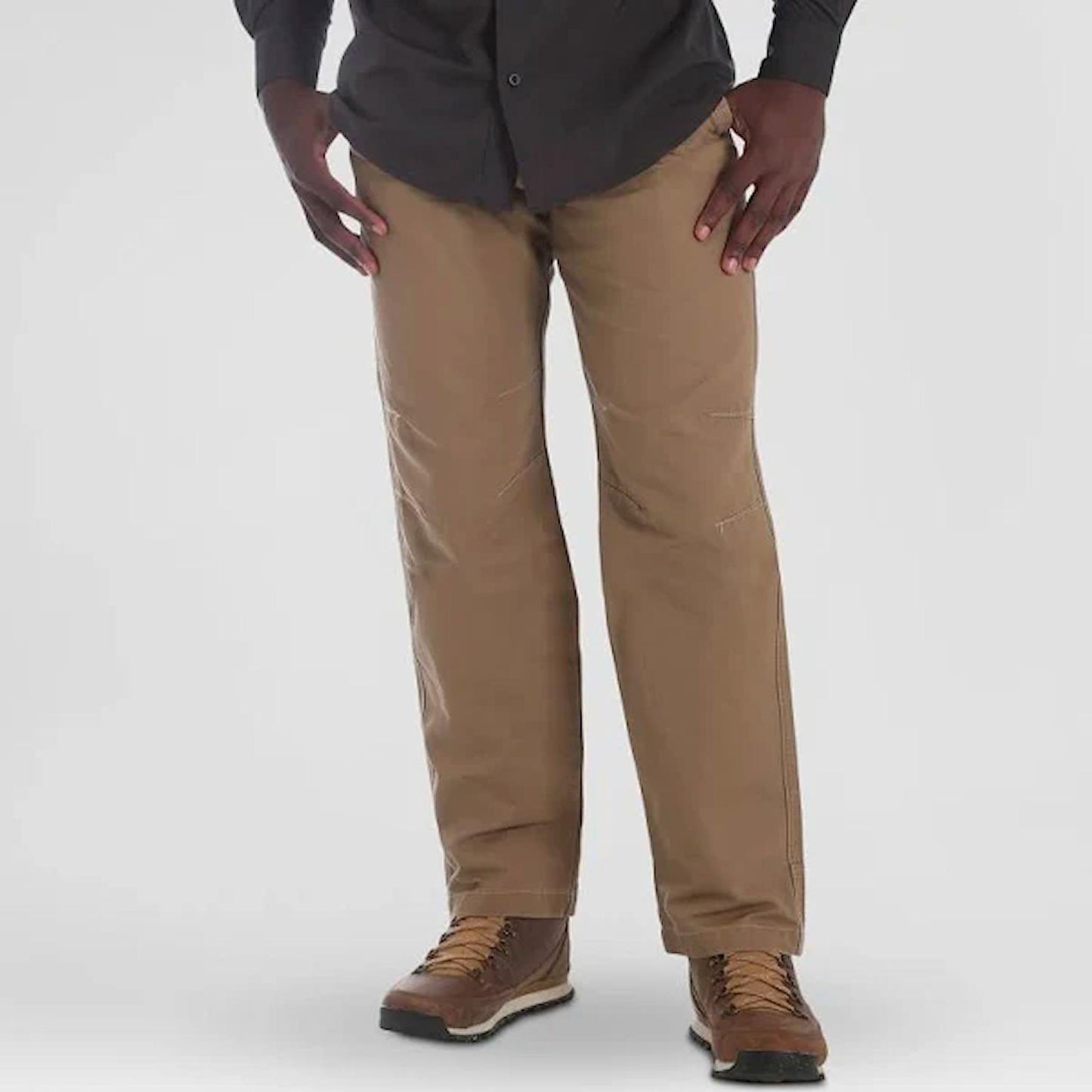 Wrangler Men's Outdoor Series Coated Cotton Utility Pants - Fawn Tan 30x30