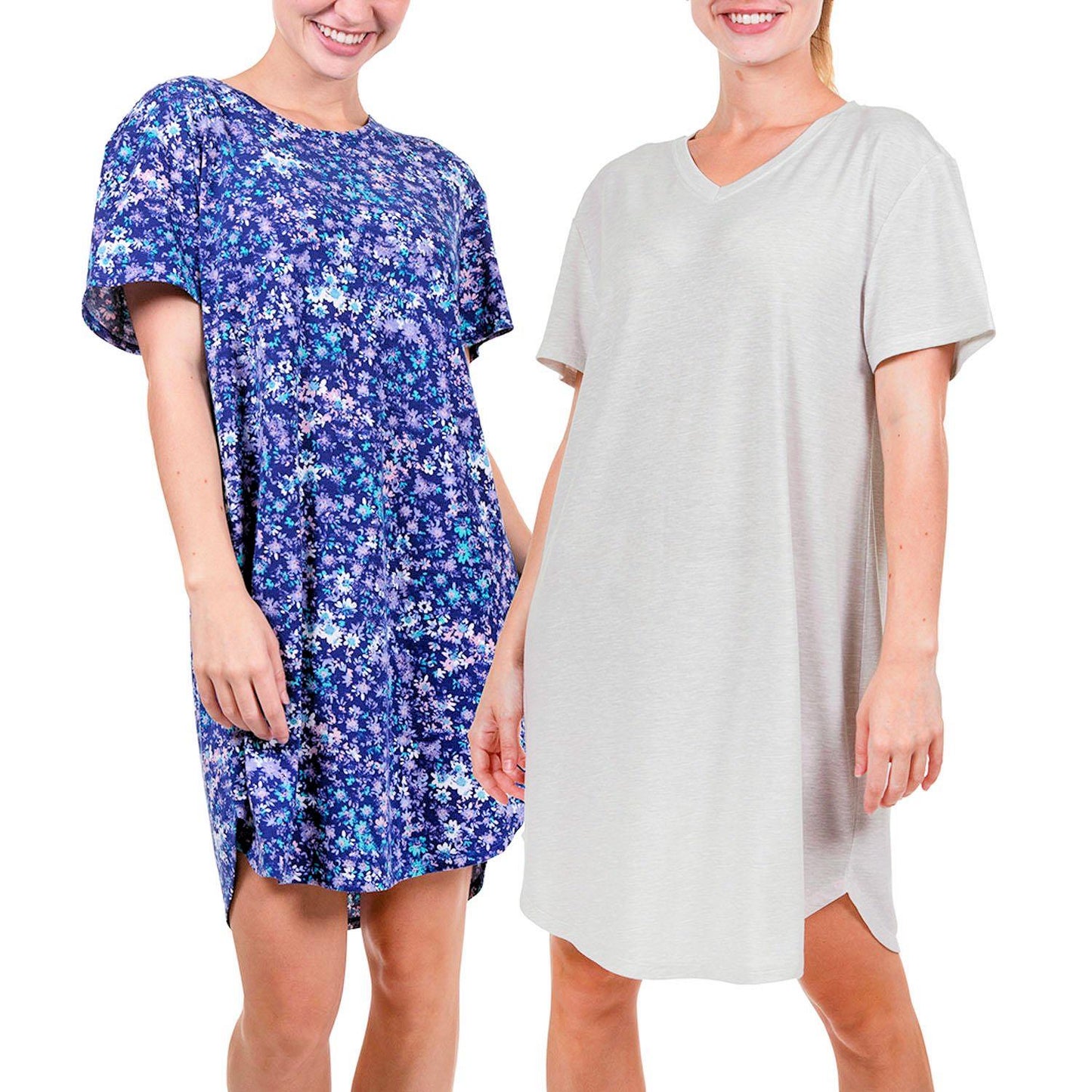 N Natori Women's Spring Essentials 2PK Sleepshirt