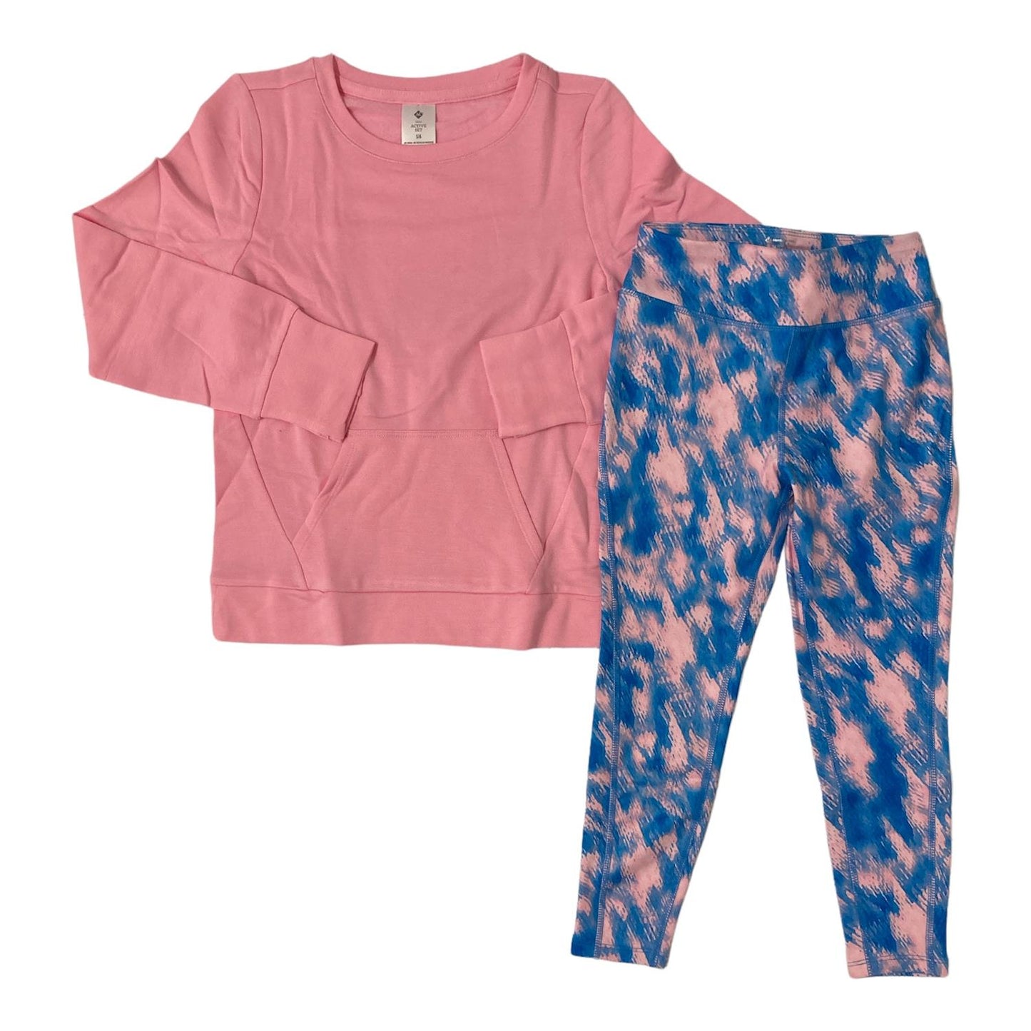 Member's Mark Girls Relaxed Fit 2 Piece Top and Legging Active Set