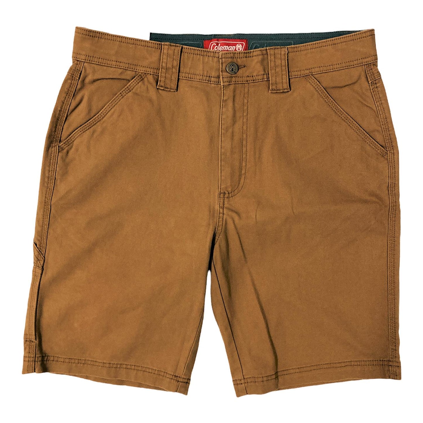 Coleman Men's Relaxed Fit Tear Resistant Stretch Utility Shorts
