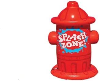 Big Hydrant Sprinkler Over 6ft Tall, Red