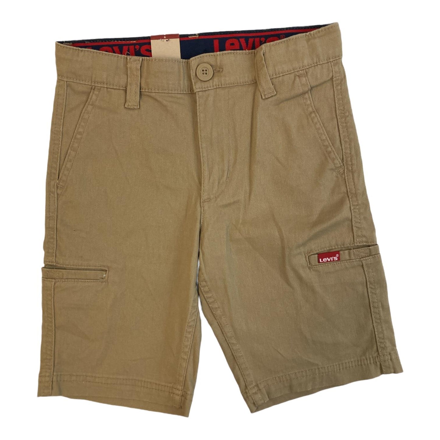 Levi's Boy's Huntington Stretch Waistband Knee Length Cargo Shorts