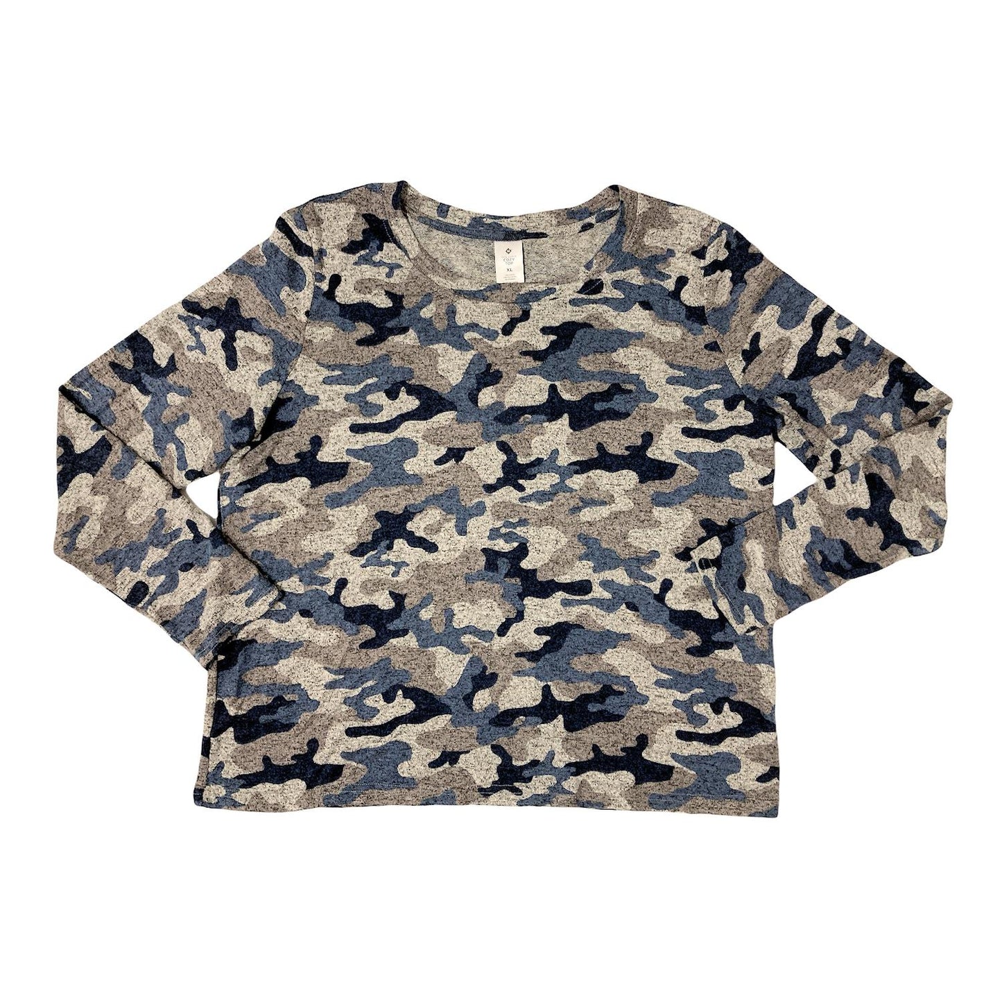 Member's Mark Women's Soft Brushed Relaxed Fit Long Sleeve Cozy Top