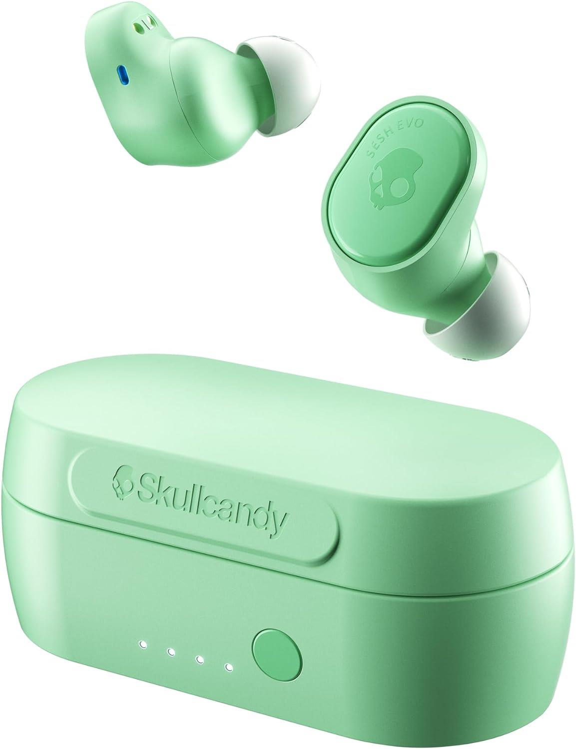 Skullcandy Sesh Evo In-Ear Wireless Earbuds - Pure Mint