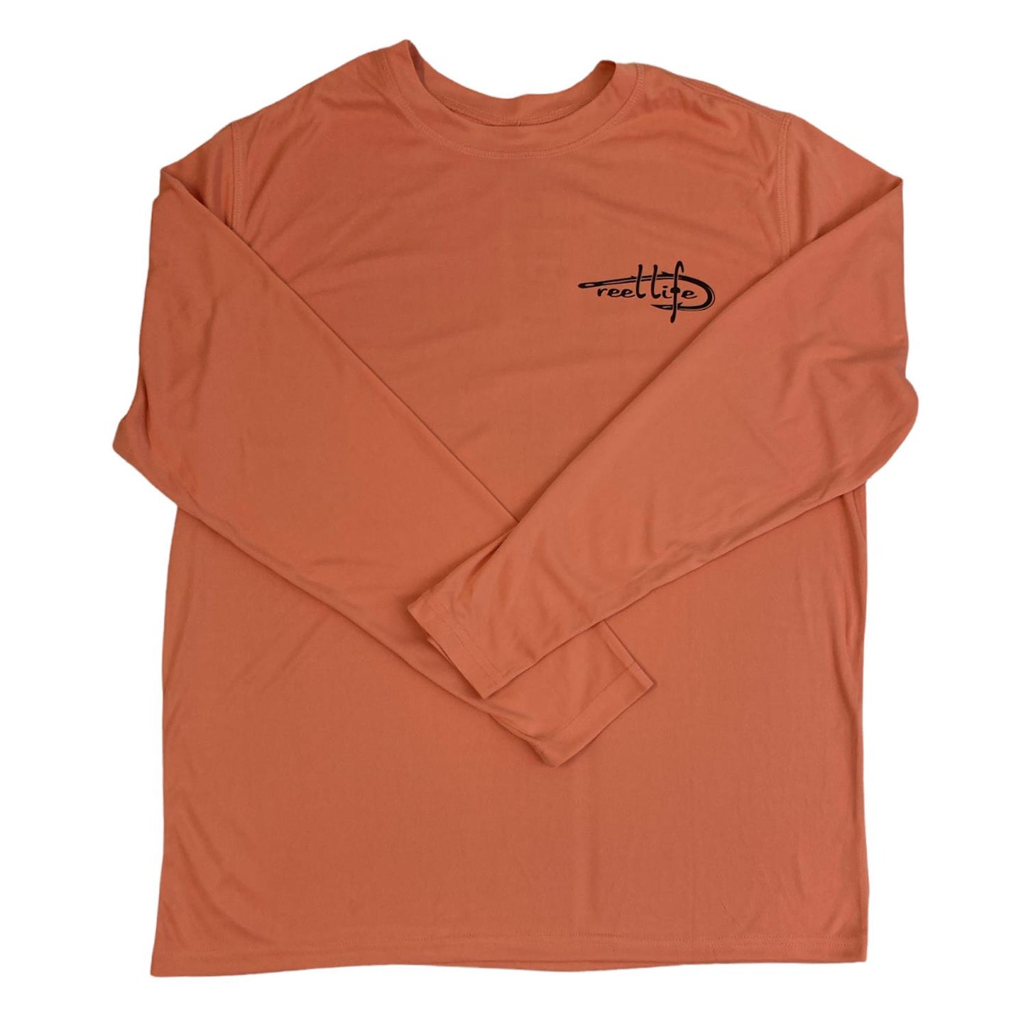 Reel Life Men's Sun Defender Lightweight Long Sleeve UV T-Shirt