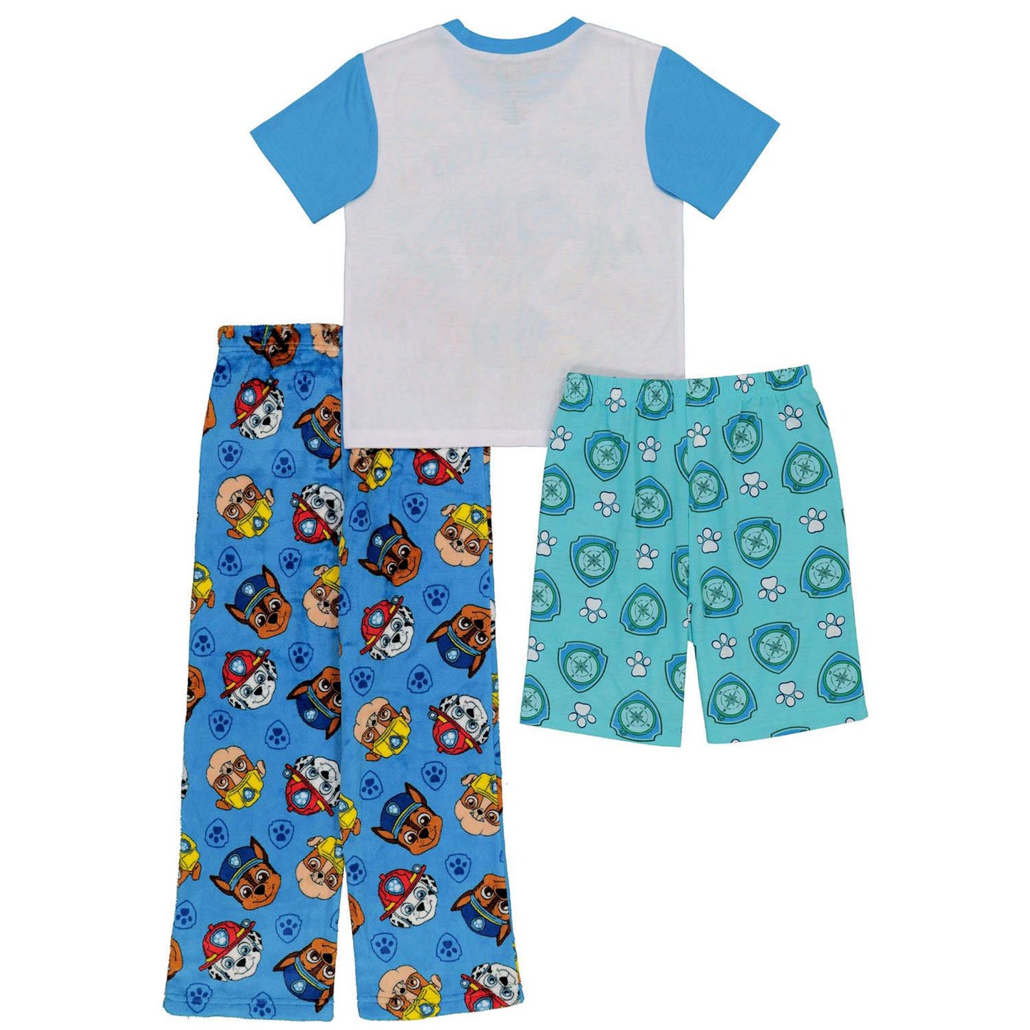 Paw Patrol Unisex Polyester 3 Piece Pajama Set