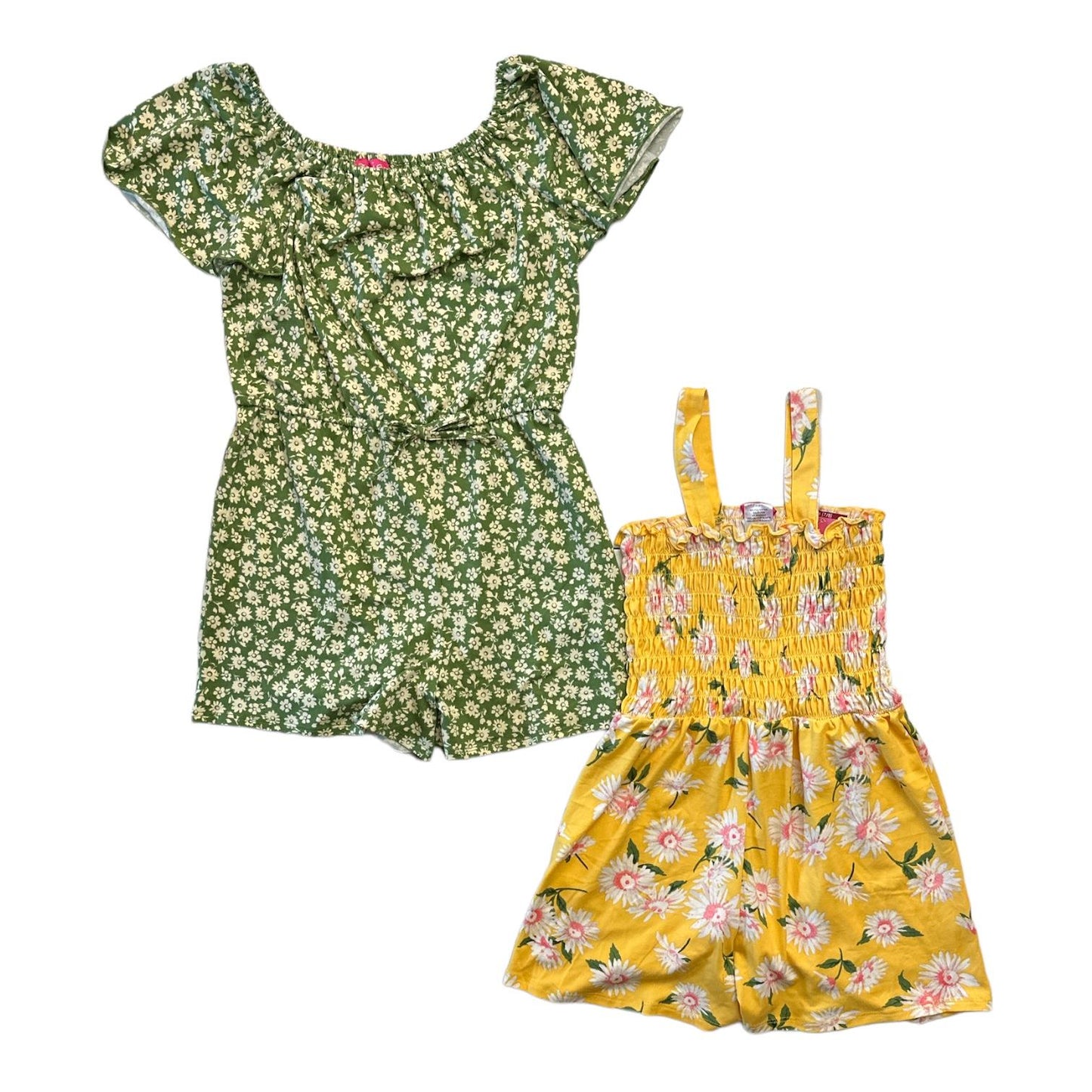 Zunie Girl Youth 2 Pack Stylish Knit Rompers