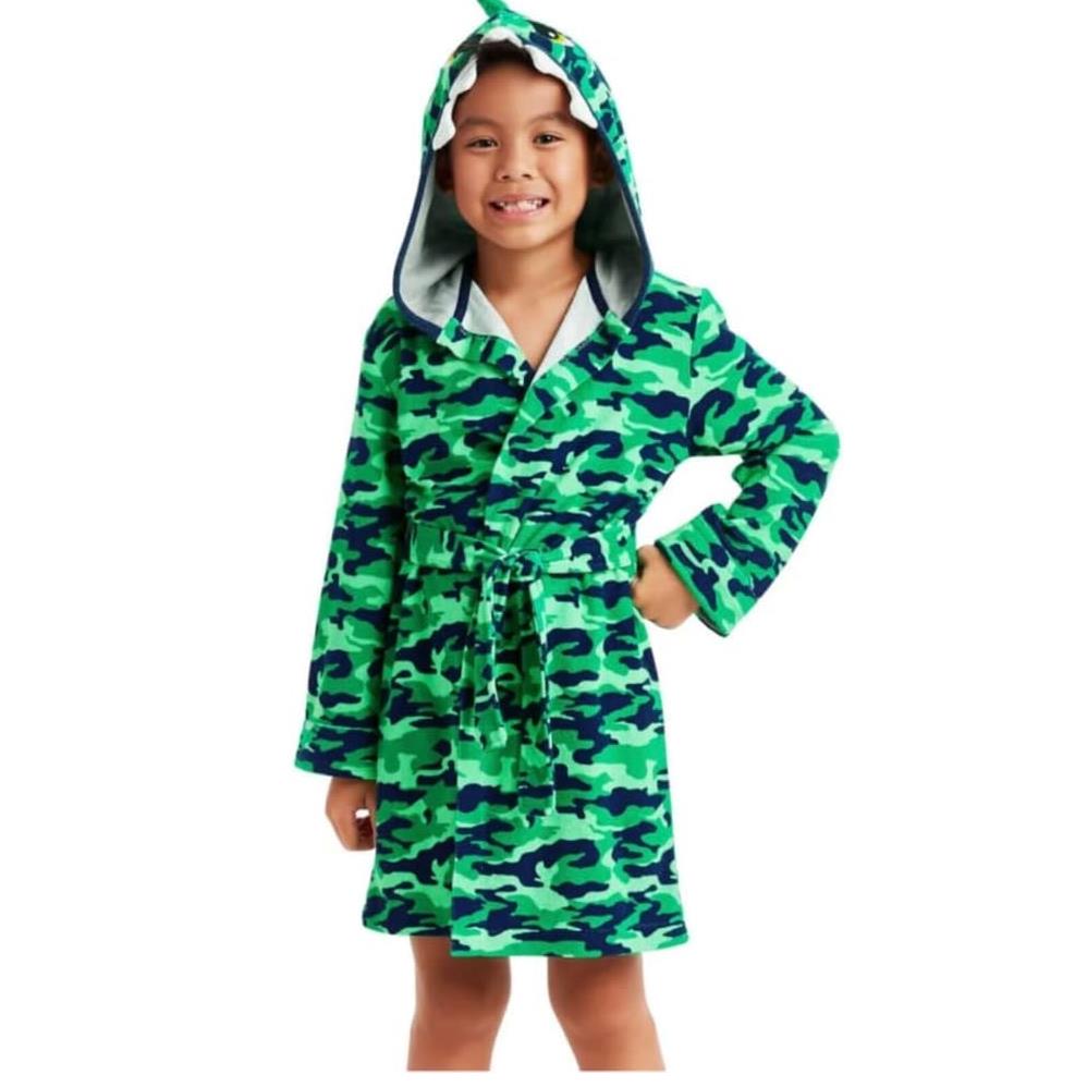 Member's Mark Kids Swim Robe, Hooded Towel with Belt Novelty Themes