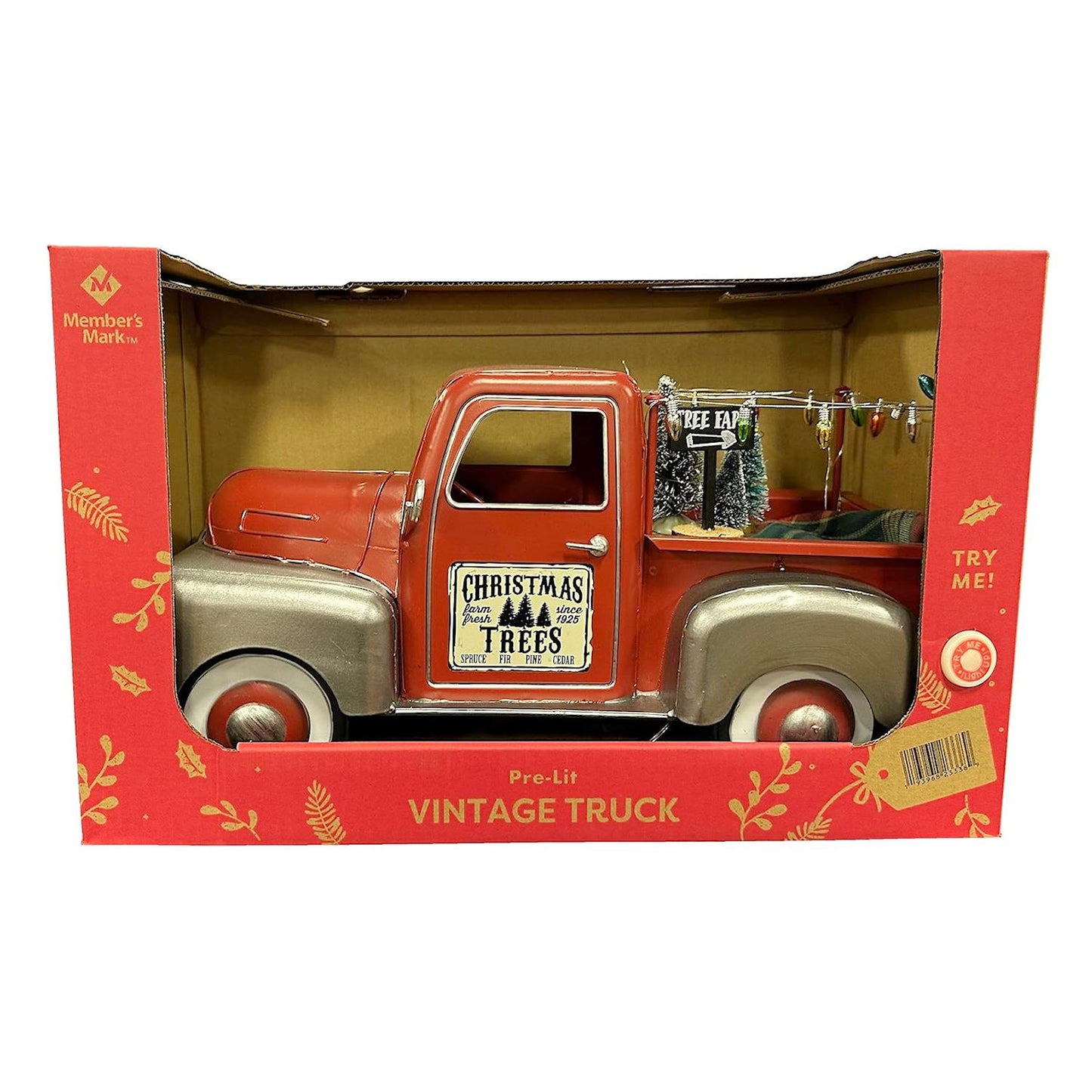 Member’s Mark Pre-Lit Vintage Truck Christmas Trees