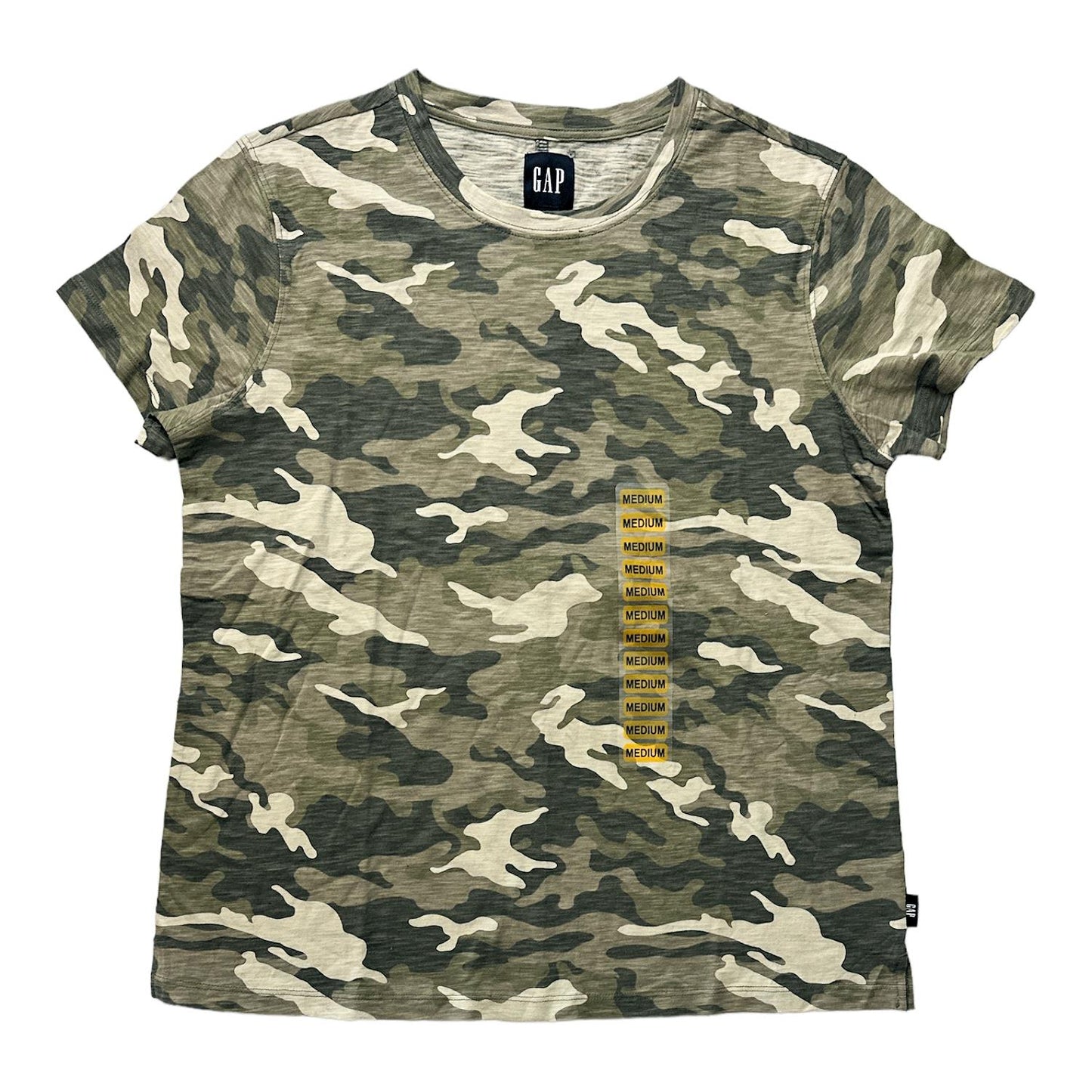 GAP Women's Relaxed Fit Short Sleeve Cotton Slub Basic Tee