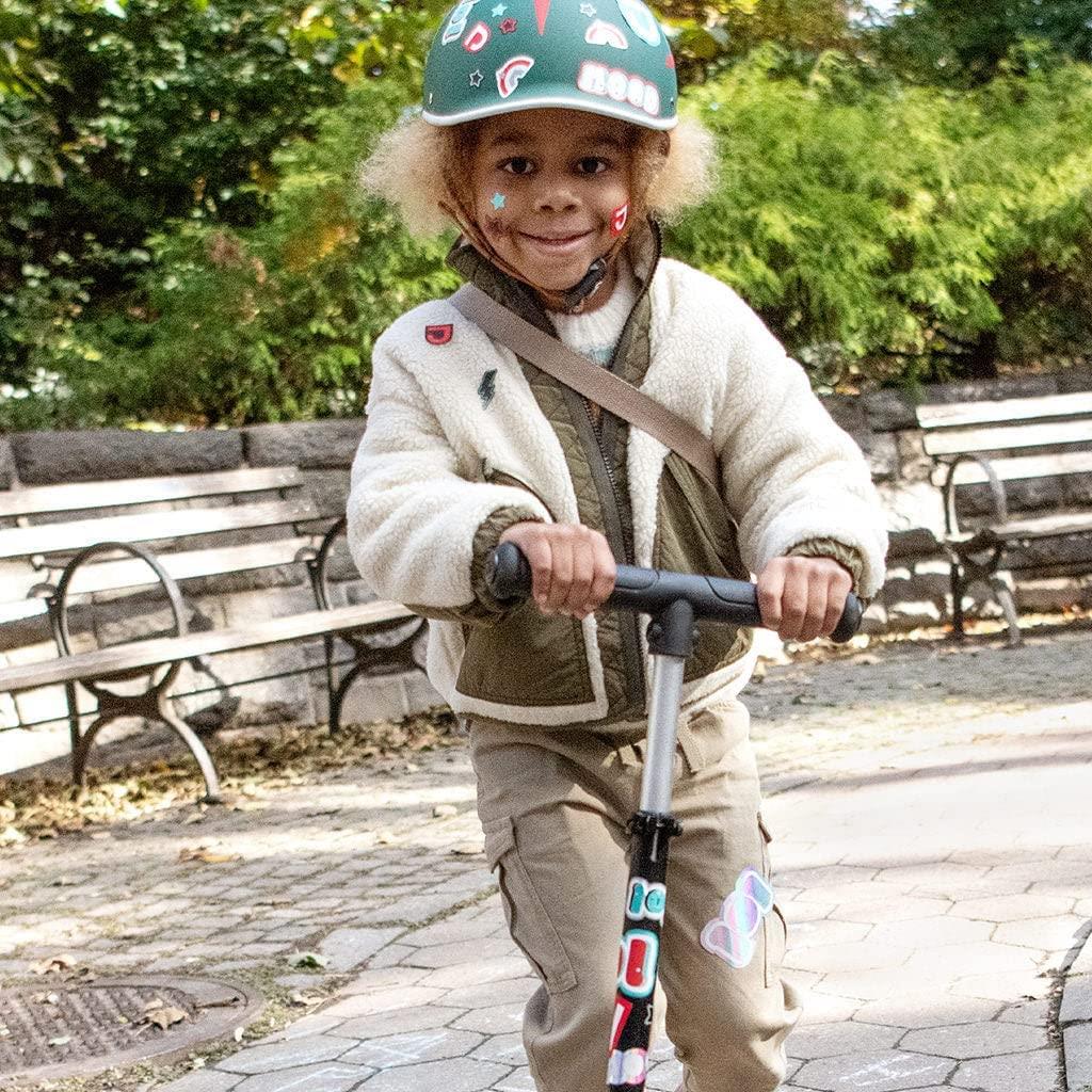 Jetson Stixit Kick Scooter with LED Wheels & Customizable Stickers