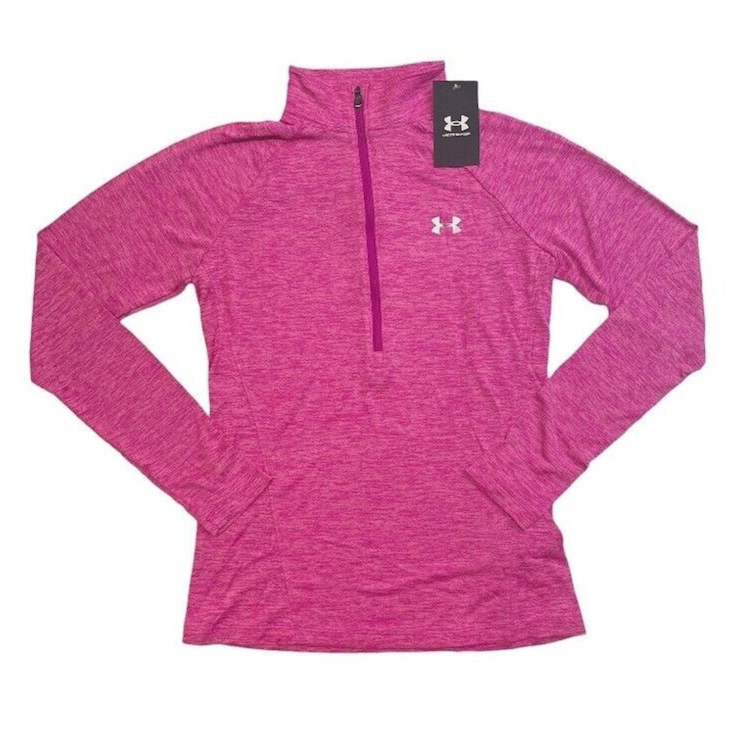 Under Armour Women's UA Tech Twist 1/2 Zip Long Sleeve Breathable Shirt 1320128