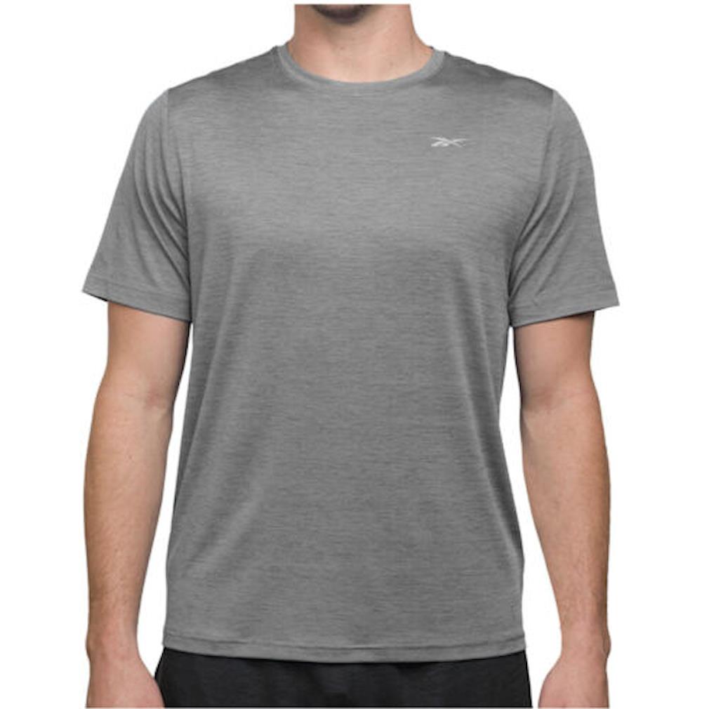 Reebok Men's SPEEDWICK Moisture Wicking Melange EASY FIT Active Tee