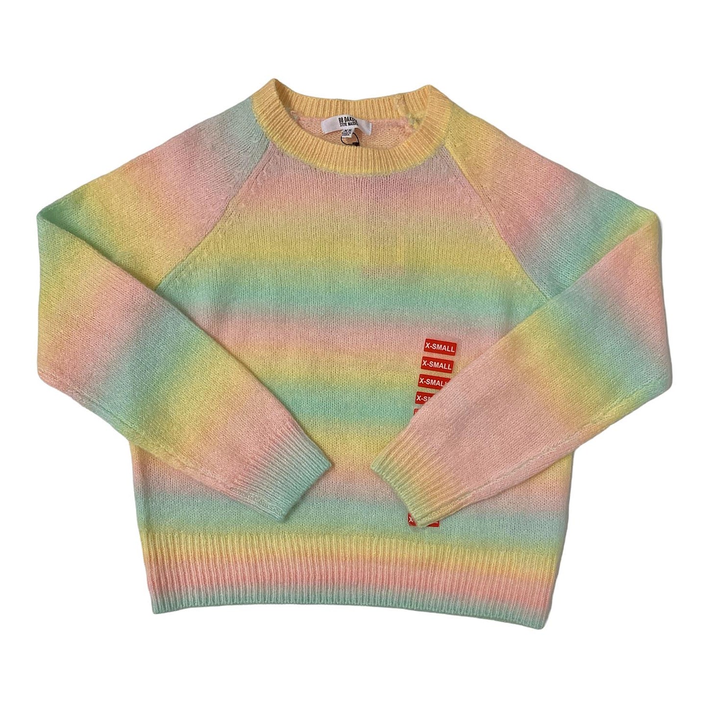 BB Dakota By Steve Madden Women's Ombre Crew Neck Sweater