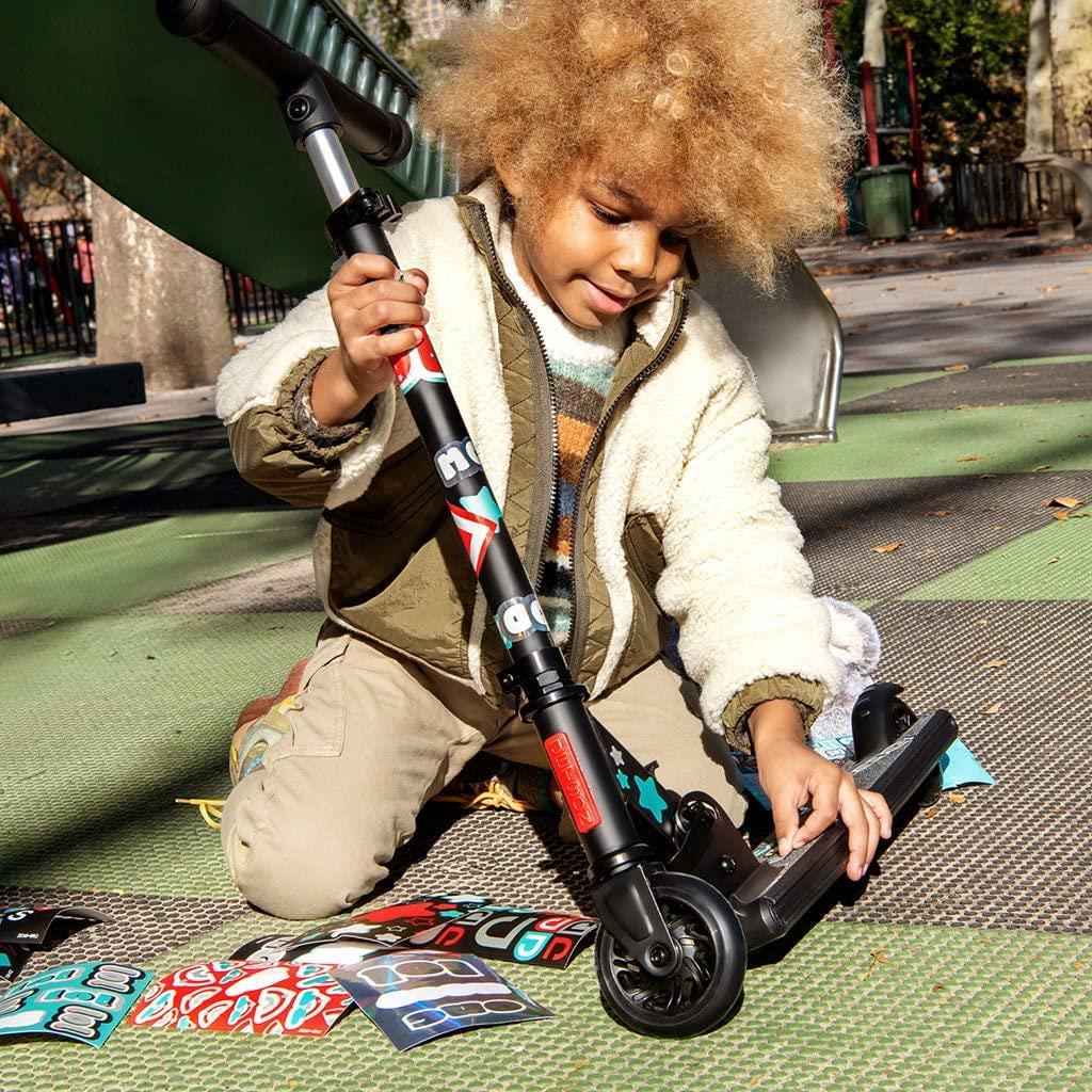 Jetson Stixit Kick Scooter with LED Wheels & Customizable Stickers