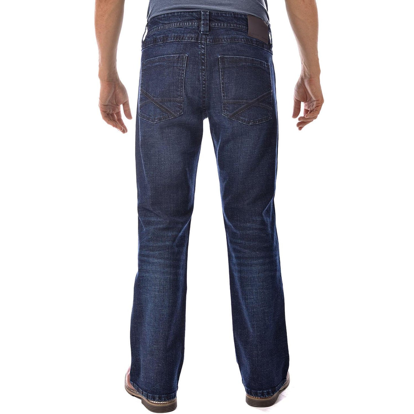 TK Axel Men's Slim Boot Stretch Jeans Dark Wash Bondi Denim Size 34 x 32 NWT $59