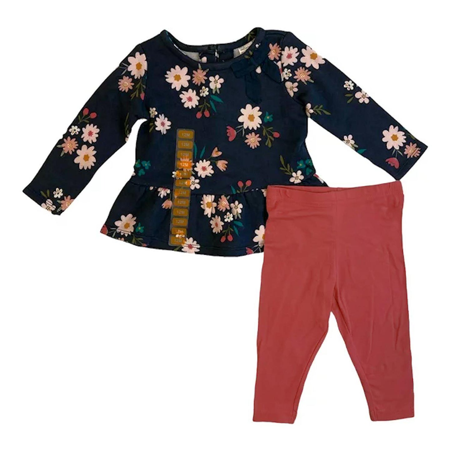 Carter's Girls 2-Piece Long Sleeve & Pant Playwear Set
