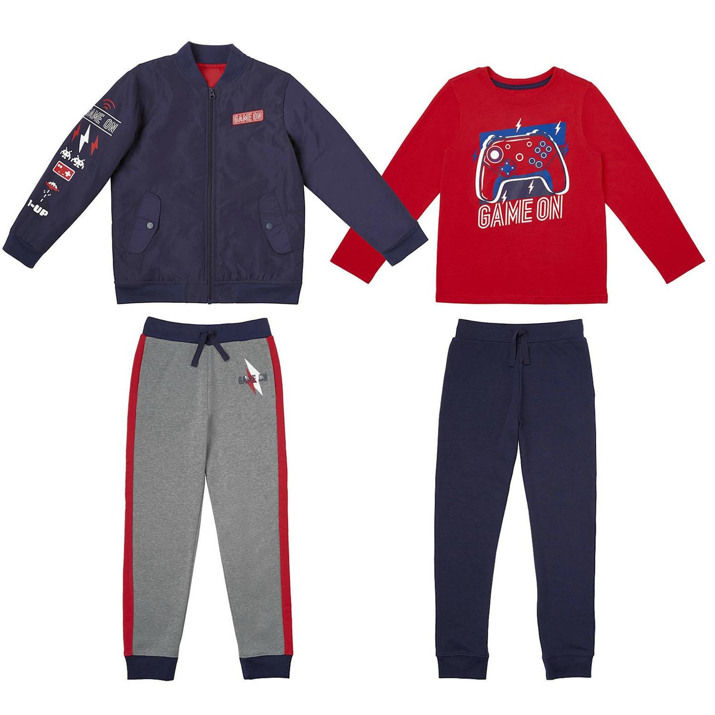 Member's Mark Boy's Favorite Everyday Mix & Match 4 Piece Outfit Play Set