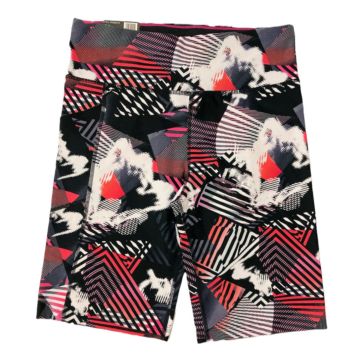 Calvin Klein Womens High Rise Fashion Print Bike Shorts